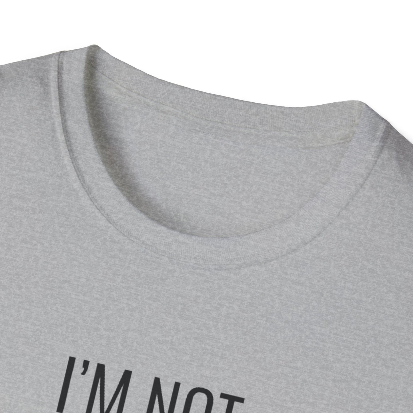 Fun Cat-Themed T-Shirt, I'm Not Superstitious, Halloween Apparel, Gift for Cat Lovers, Quirky Graphic Tee, Everyday Comfort