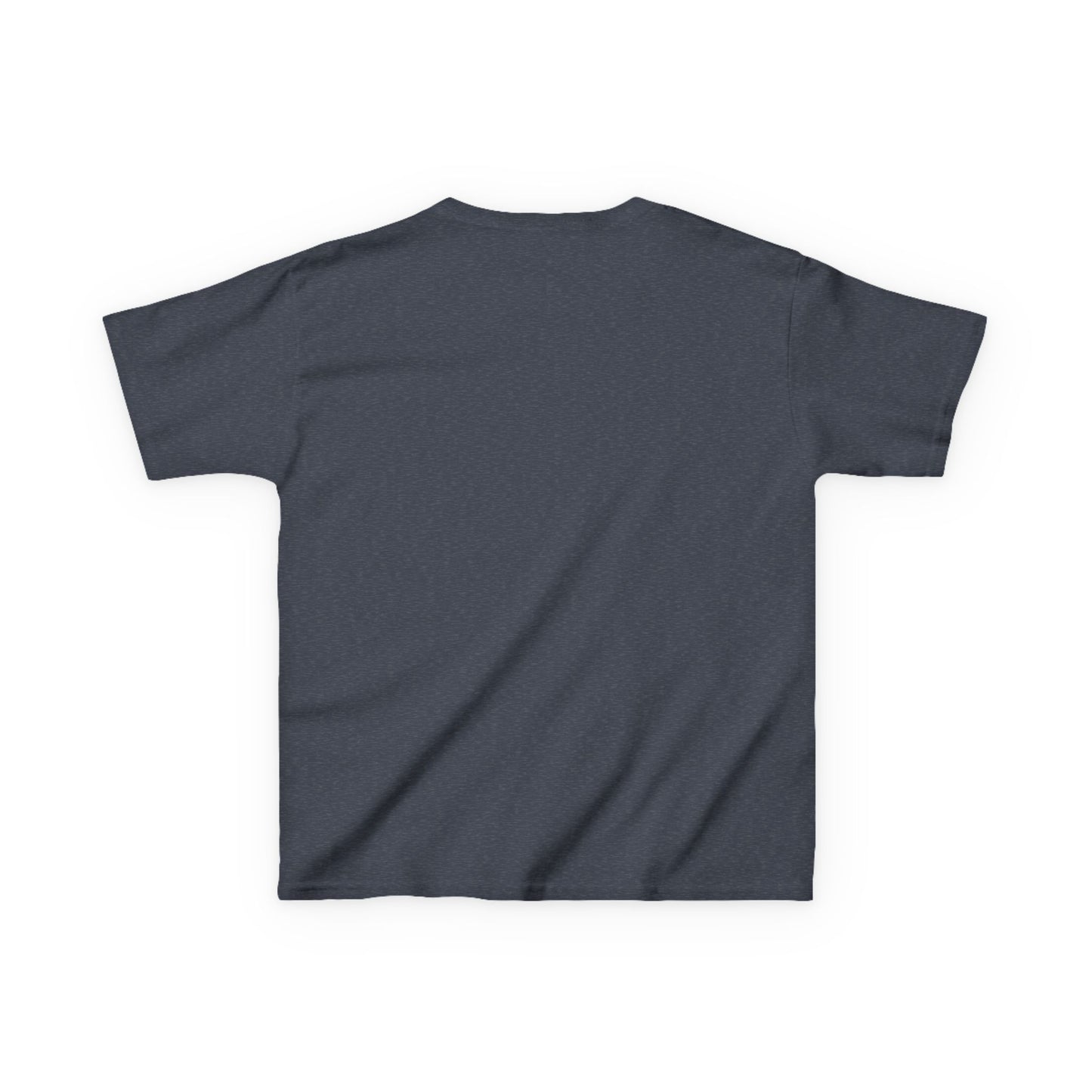 Colorful Elephant Kids Heavy Cotton Tee for Playful Adventures