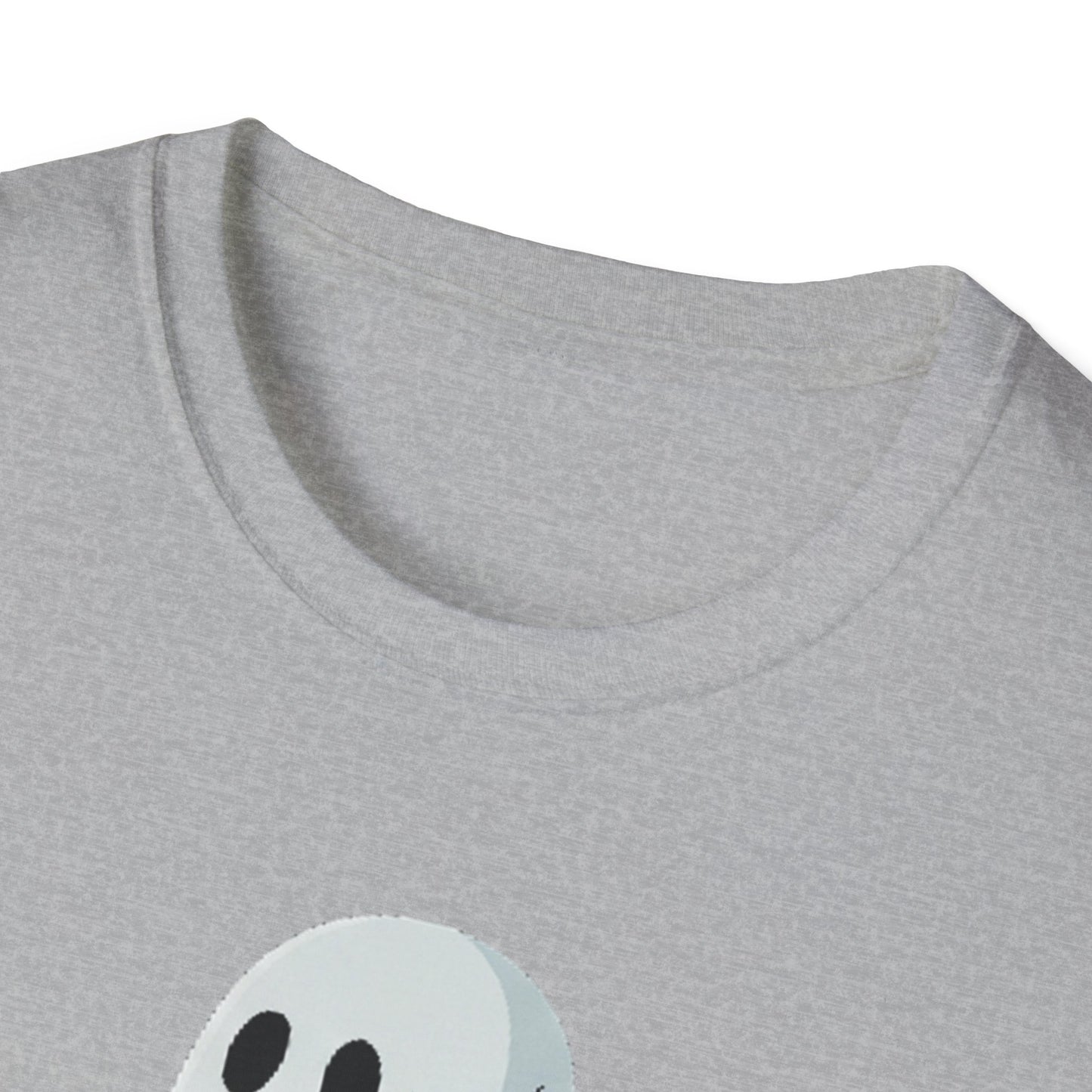 Spooky Pizza T-Shirt, Cute Halloween Shirt, Ghost Graphic Tee, Unisex Casual Wear, Gifts for Halloween Lovers
