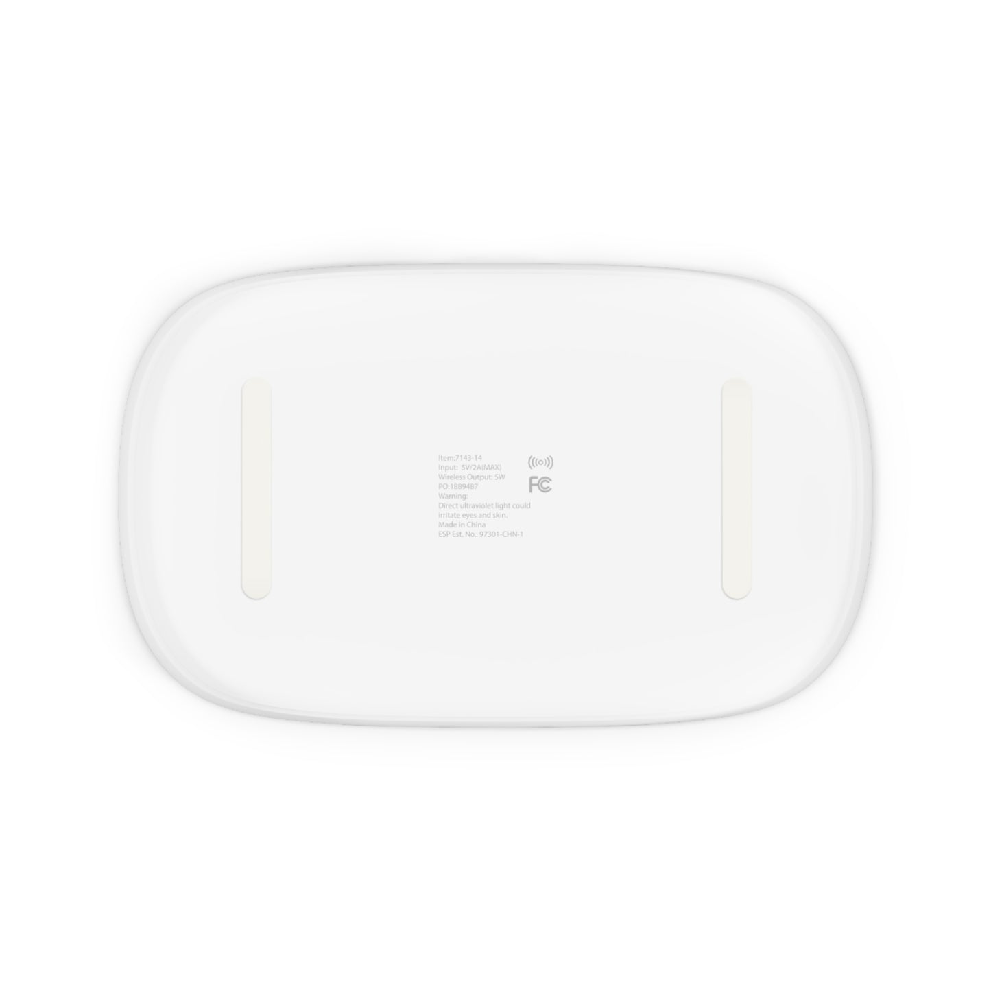 Custom Design UV Phone Sanitizer & Wireless Charging Pad - Clean & Charge Anytime!