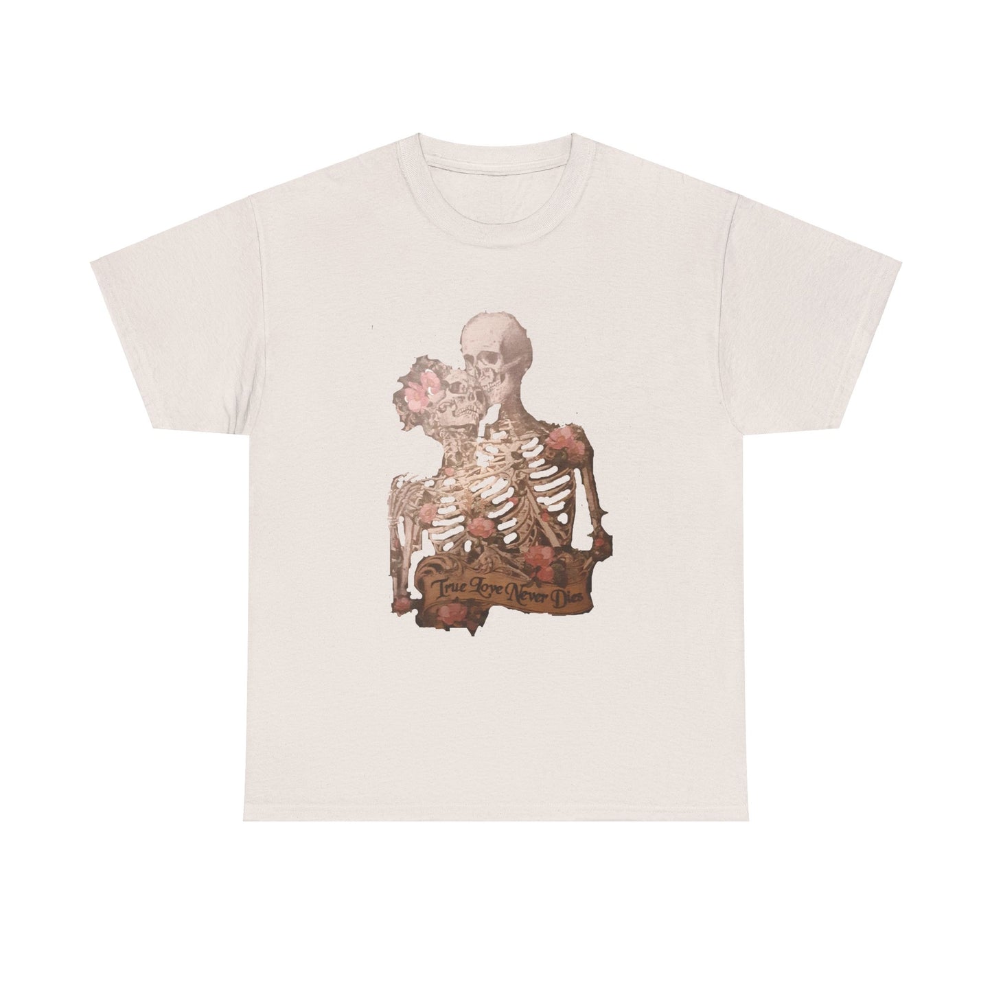 True Love Never Dies Unisex Heavy Cotton Tee - S-Mart Shop Smart Treasures