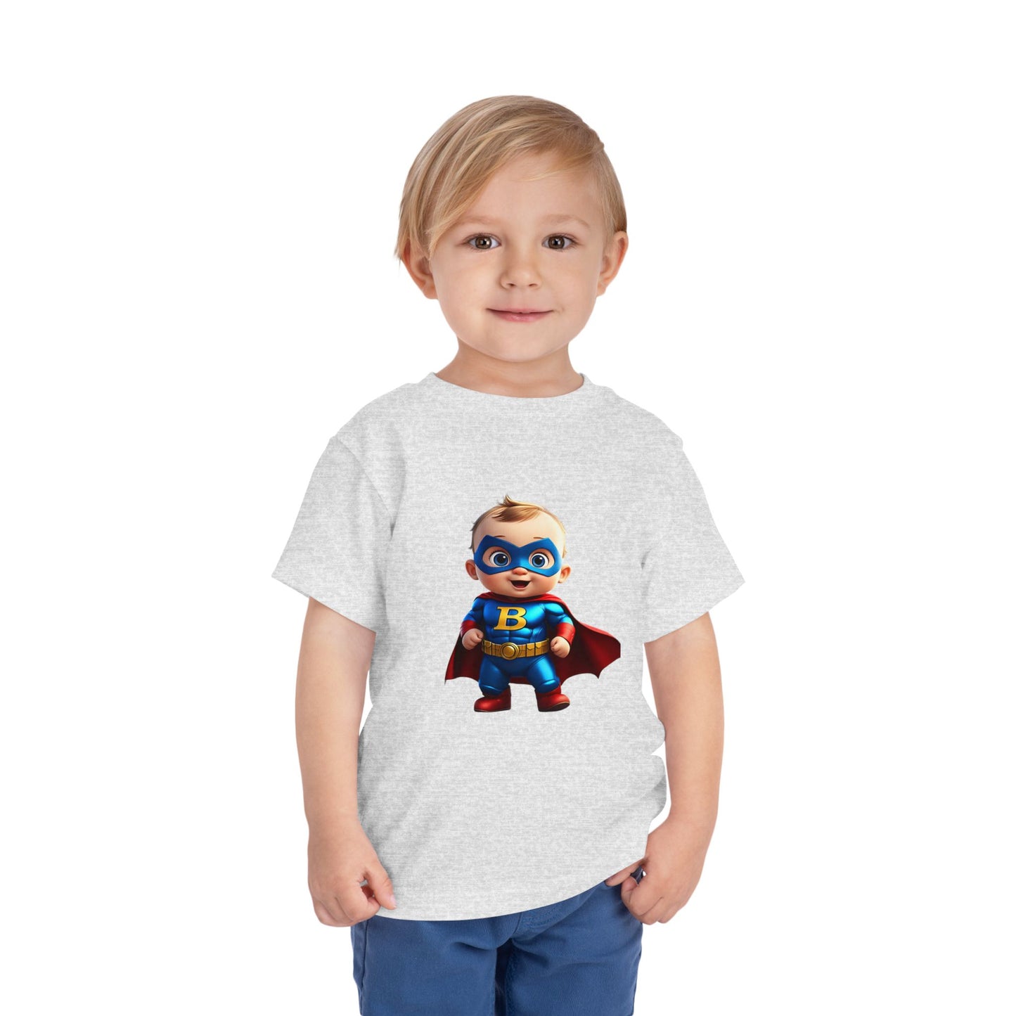 Toddler Super Kid Tee - Cute Kids Short Sleeve Shirt for Playful Adventures