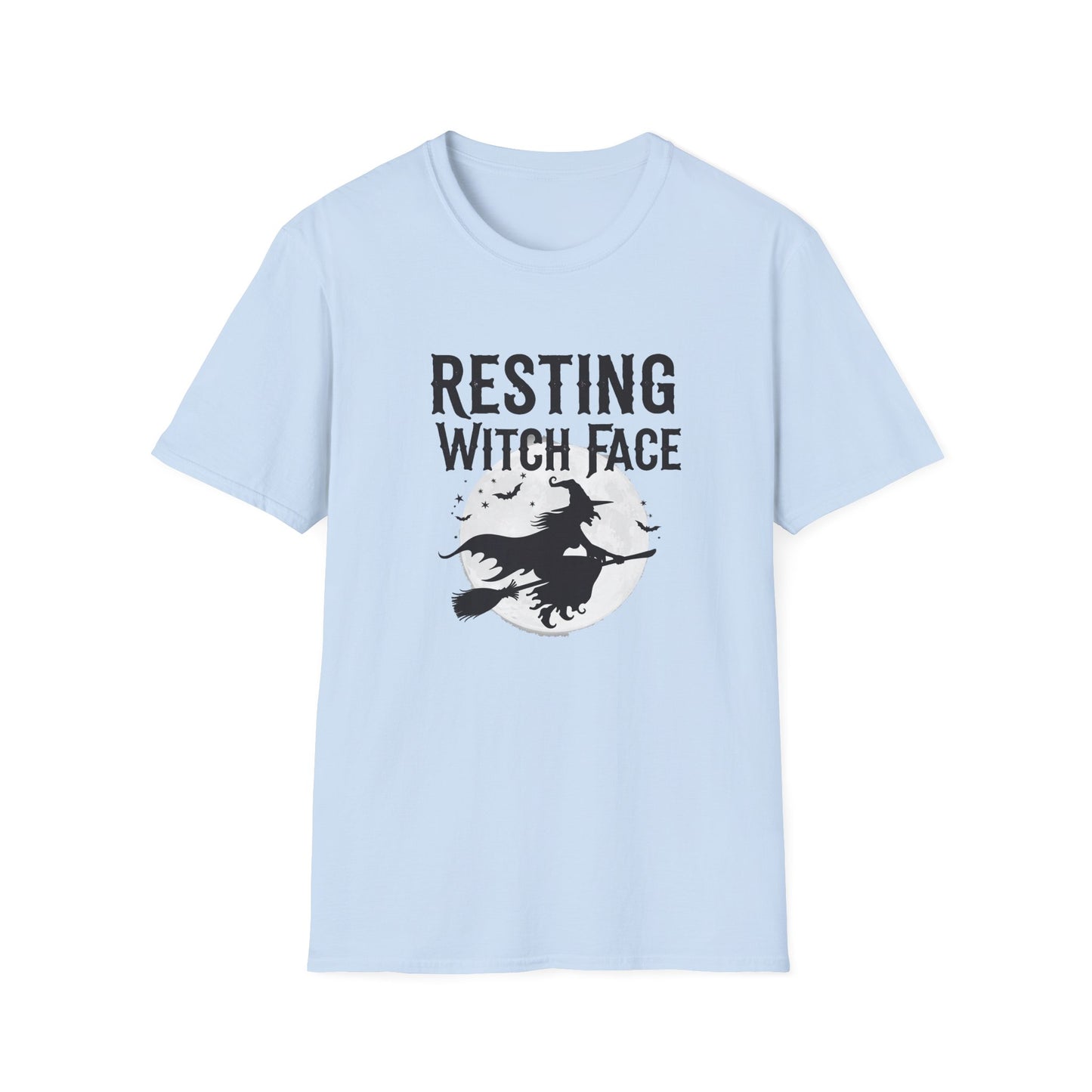 Resting Witch Face Unisex T-Shirt | Funny Halloween Tee, Gift for Witches, Witchy Apparel, Spooky Shirt, October Casual Wear