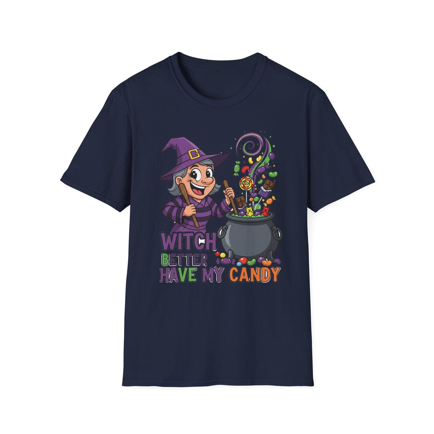 Witch Better Have My Candy T-Shirt, Halloween Tee, Unisex Graphic Shirt, Funny Costume Top, Spooky Season Apparel