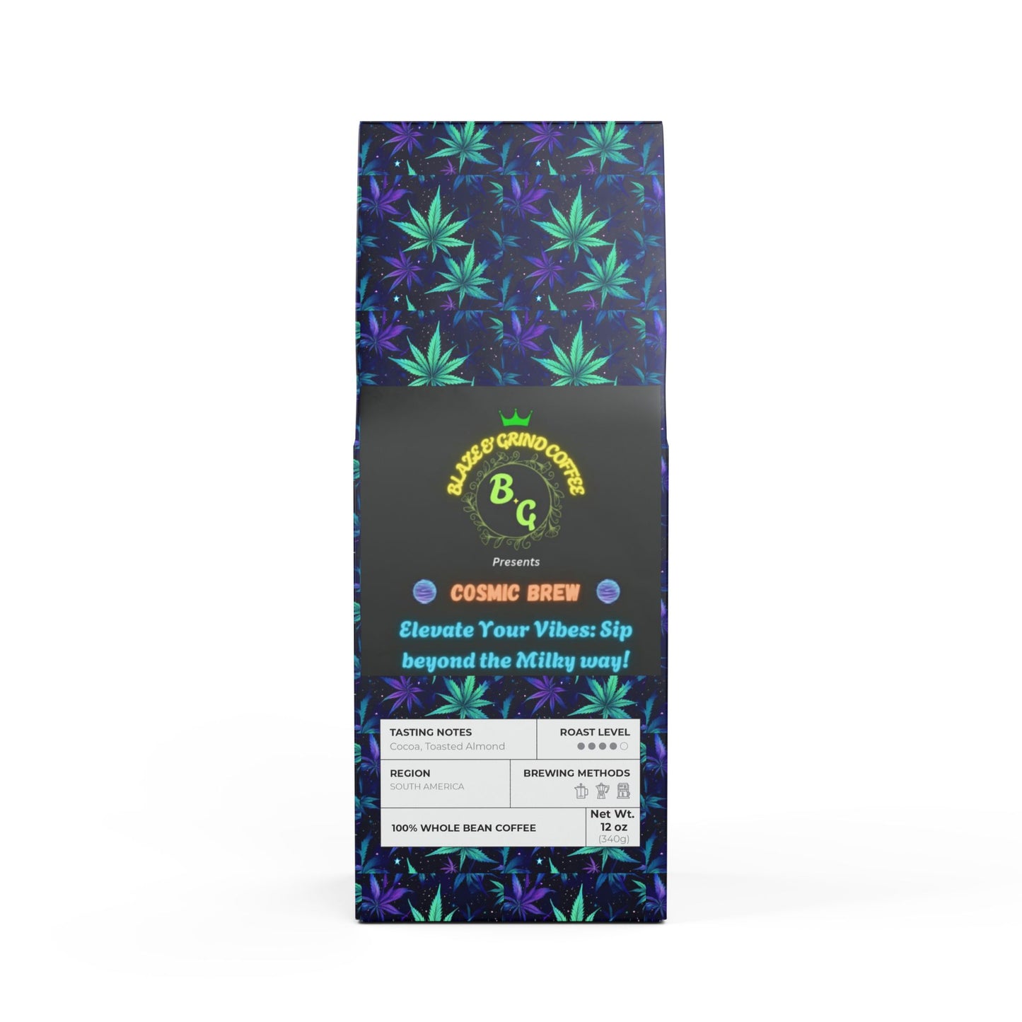 Cosmic Brew Coffee Blend (Medium-Dark Roast)