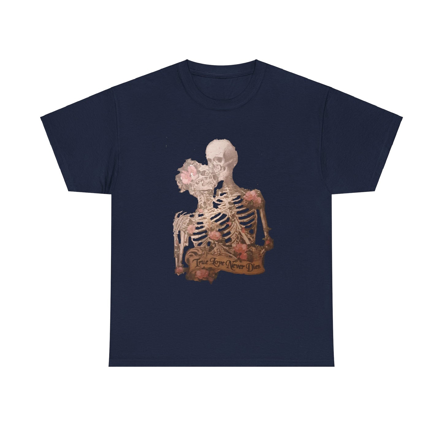 True Love Never Dies Unisex Heavy Cotton Tee - S-Mart Shop Smart Treasures