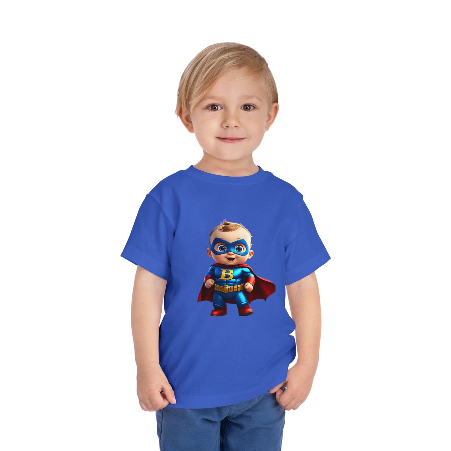Toddler Super Kid Tee - Cute Kids Short Sleeve Shirt for Playful Adventures