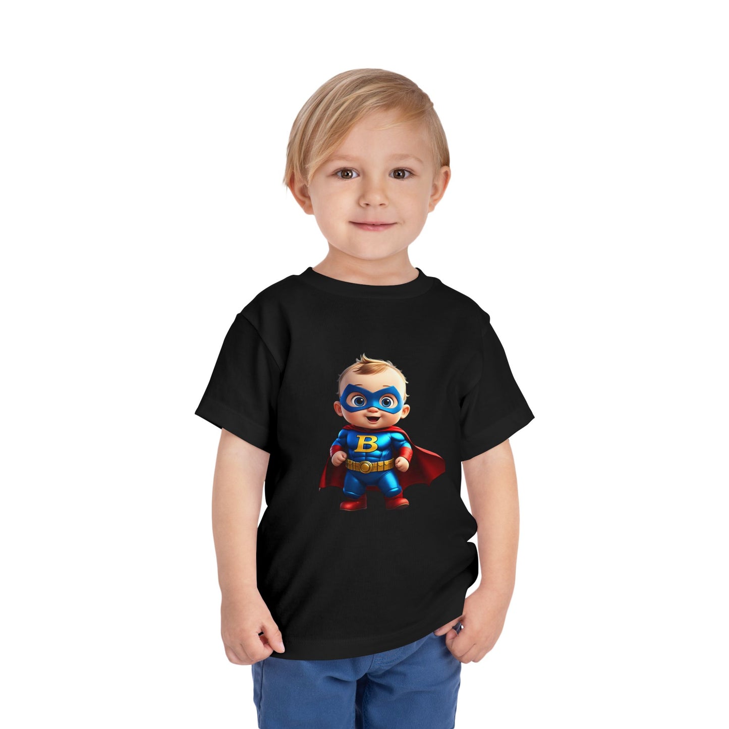 Toddler Super Kid Tee - Cute Kids Short Sleeve Shirt for Playful Adventures