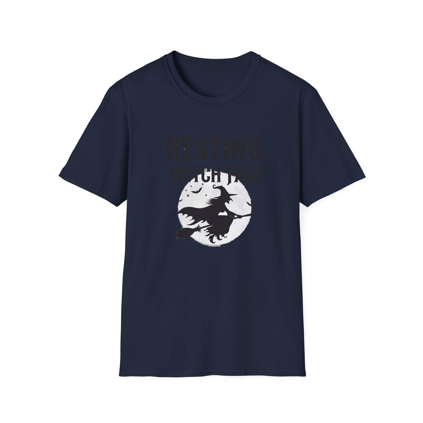 Resting Witch Face Unisex T-Shirt | Funny Halloween Tee, Gift for Witches, Witchy Apparel, Spooky Shirt, October Casual Wear
