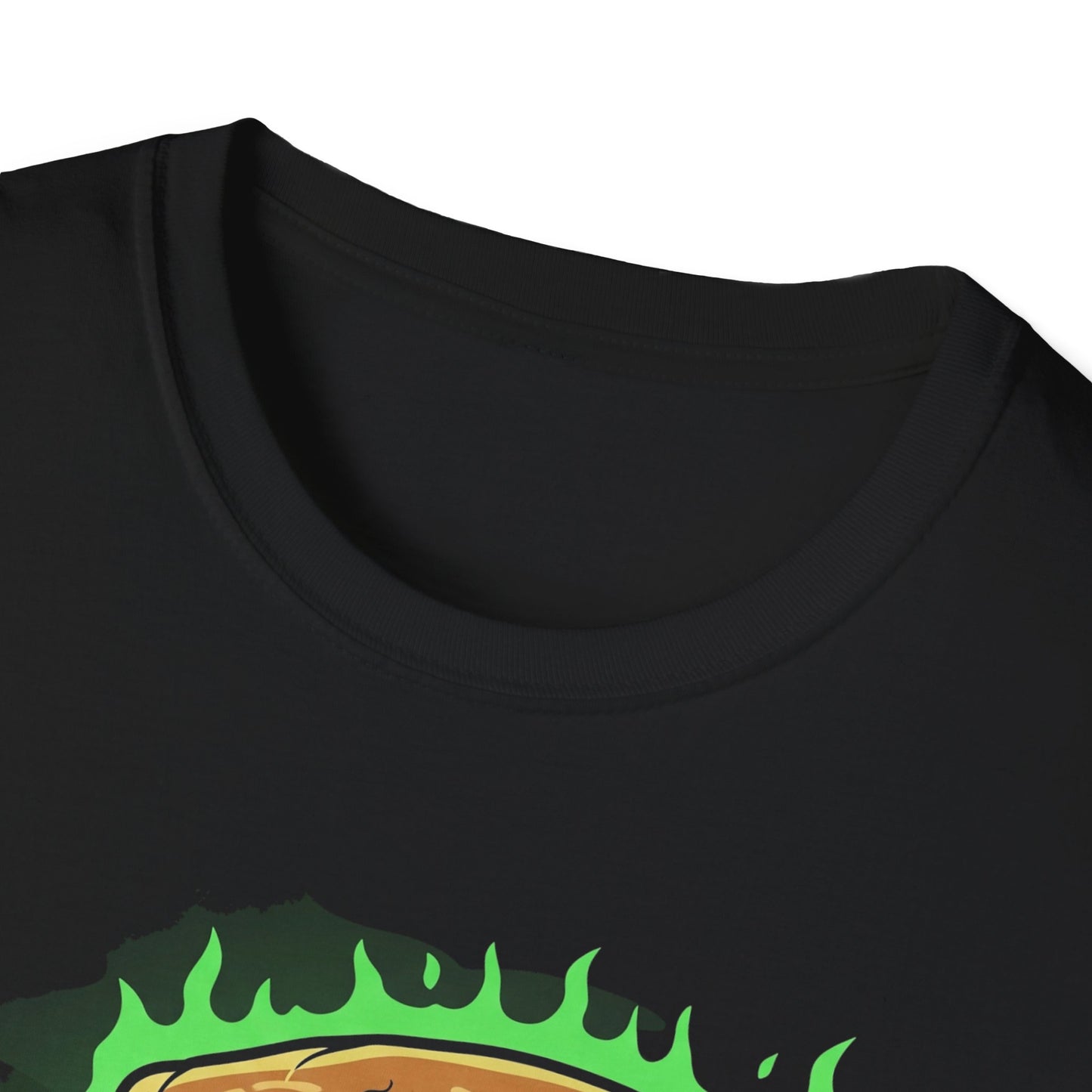 Rest In Pizza-Themed Graphic Tee for Food Lovers, Halloween Costume, Rest in Pizza Shirt, Fun Gift, Unisex Softstyle T-Shirt