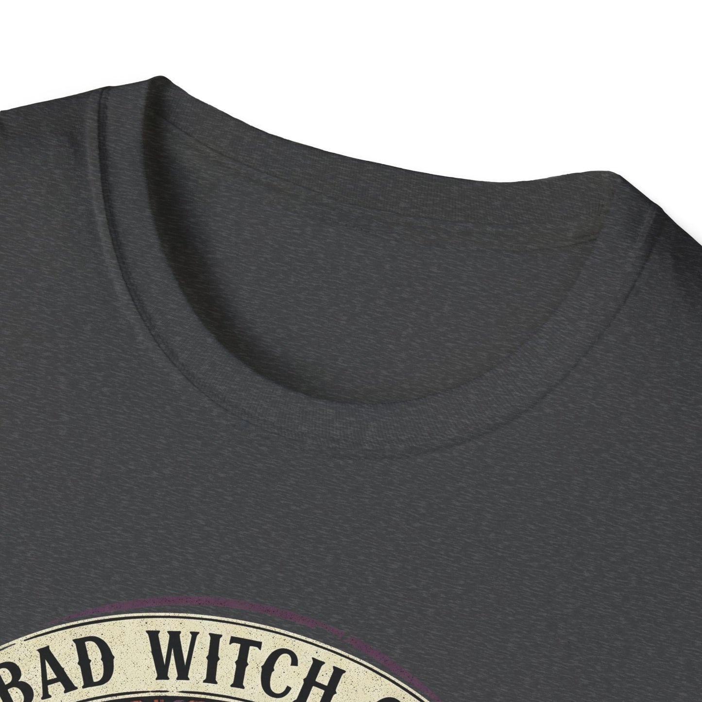 Unisex Bad Witch Club T-Shirt | Boho Style Tee, Witchy Gifts, Halloween Outfit, Casual Wear, Occult Apparel