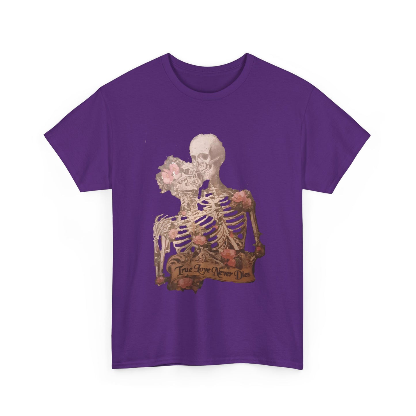 True Love Never Dies Unisex Heavy Cotton Tee - S-Mart Shop Smart Treasures