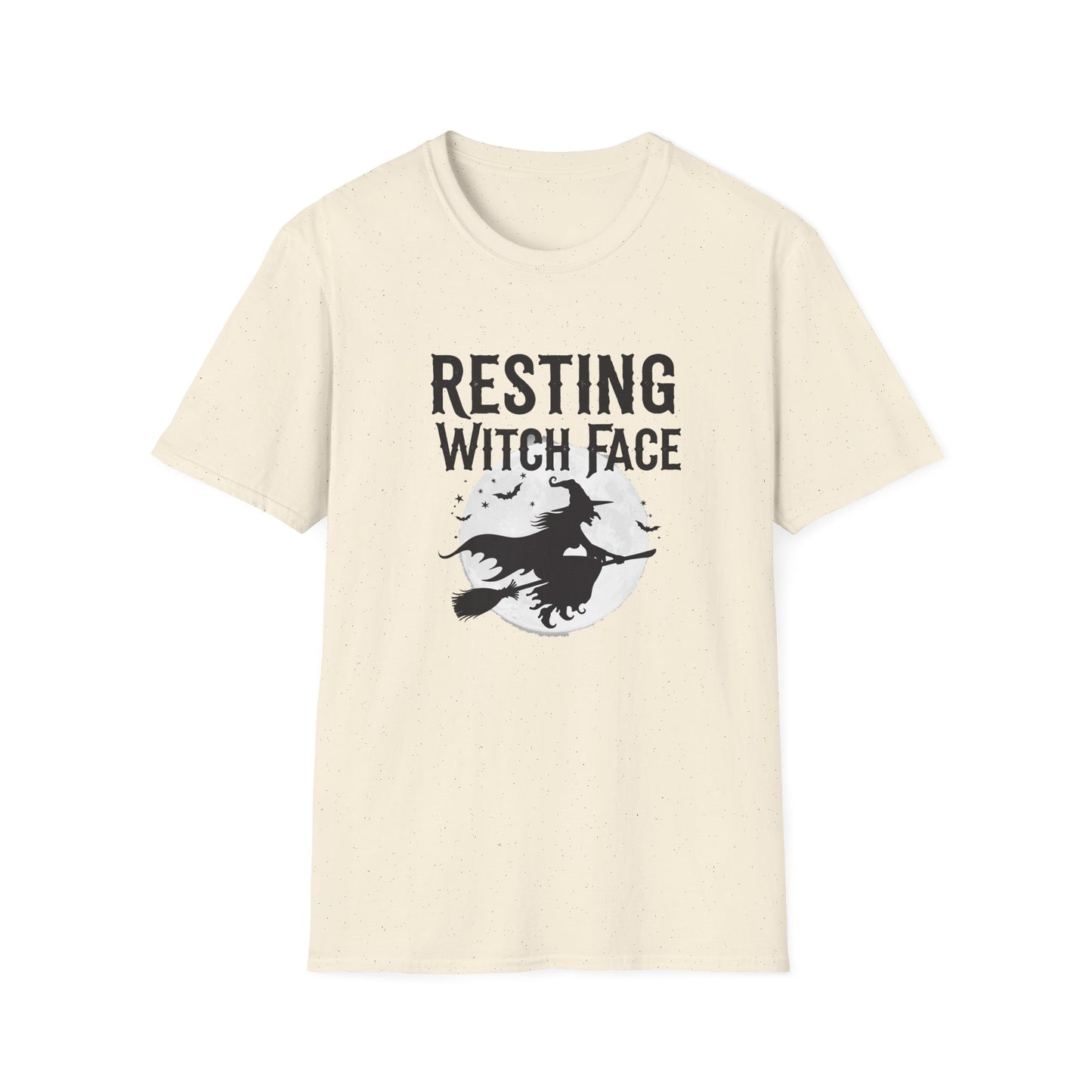 Resting Witch Face Unisex T-Shirt | Funny Halloween Tee, Gift for Witches, Witchy Apparel, Spooky Shirt, October Casual Wear