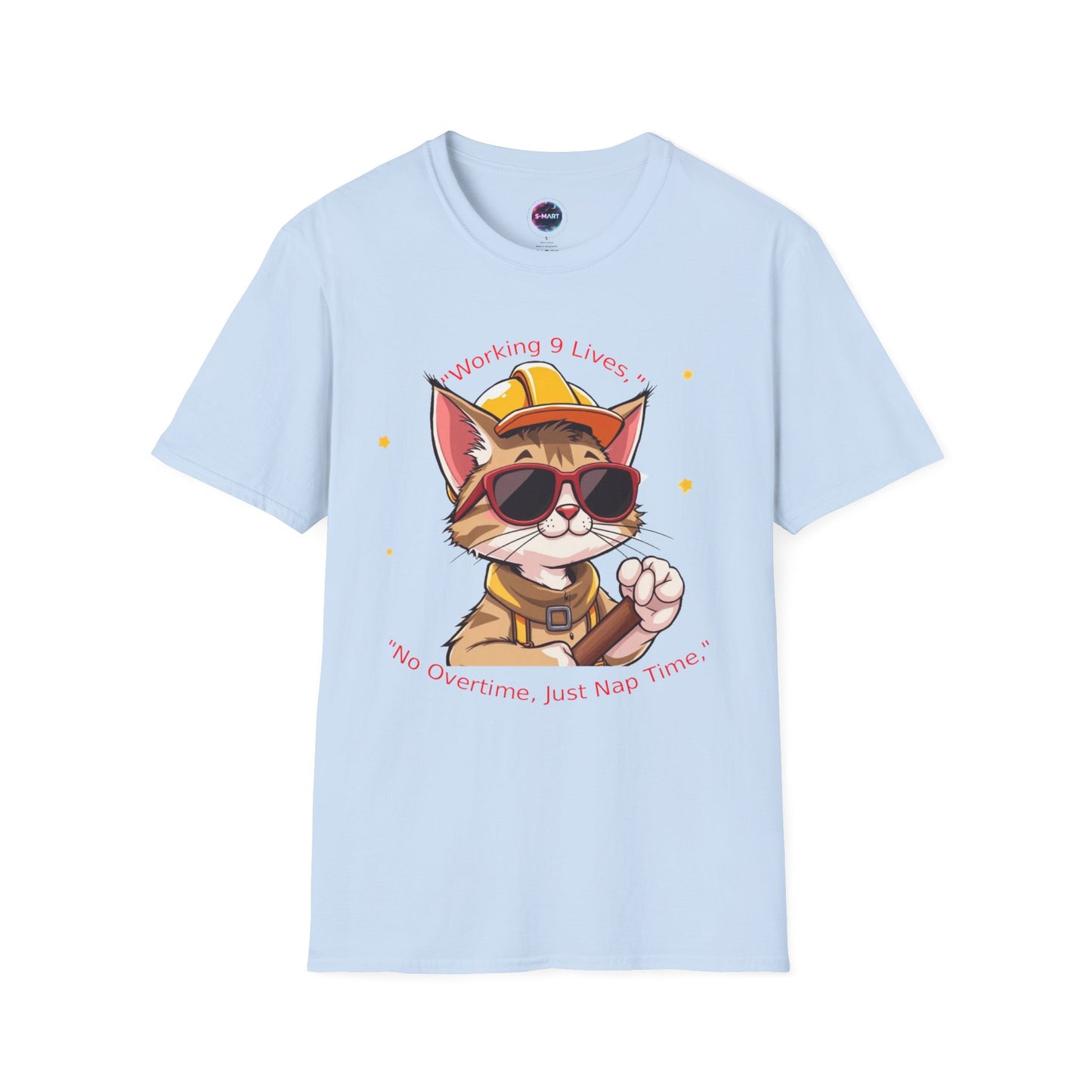 Cool Cat Nap Time T-Shirt, Funny Cat Tee, Gift for Cat Lovers, Relaxed Fit, Vintage Style, Perfect for Birthdays, Holidays - S-Mart Shop Smart Treasures