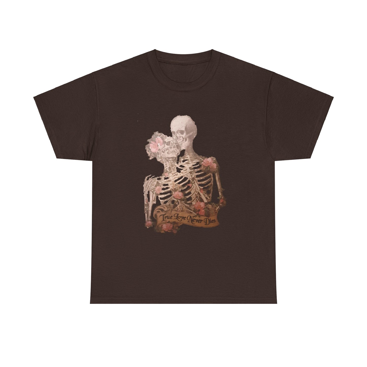 True Love Never Dies Unisex Heavy Cotton Tee - S-Mart Shop Smart Treasures