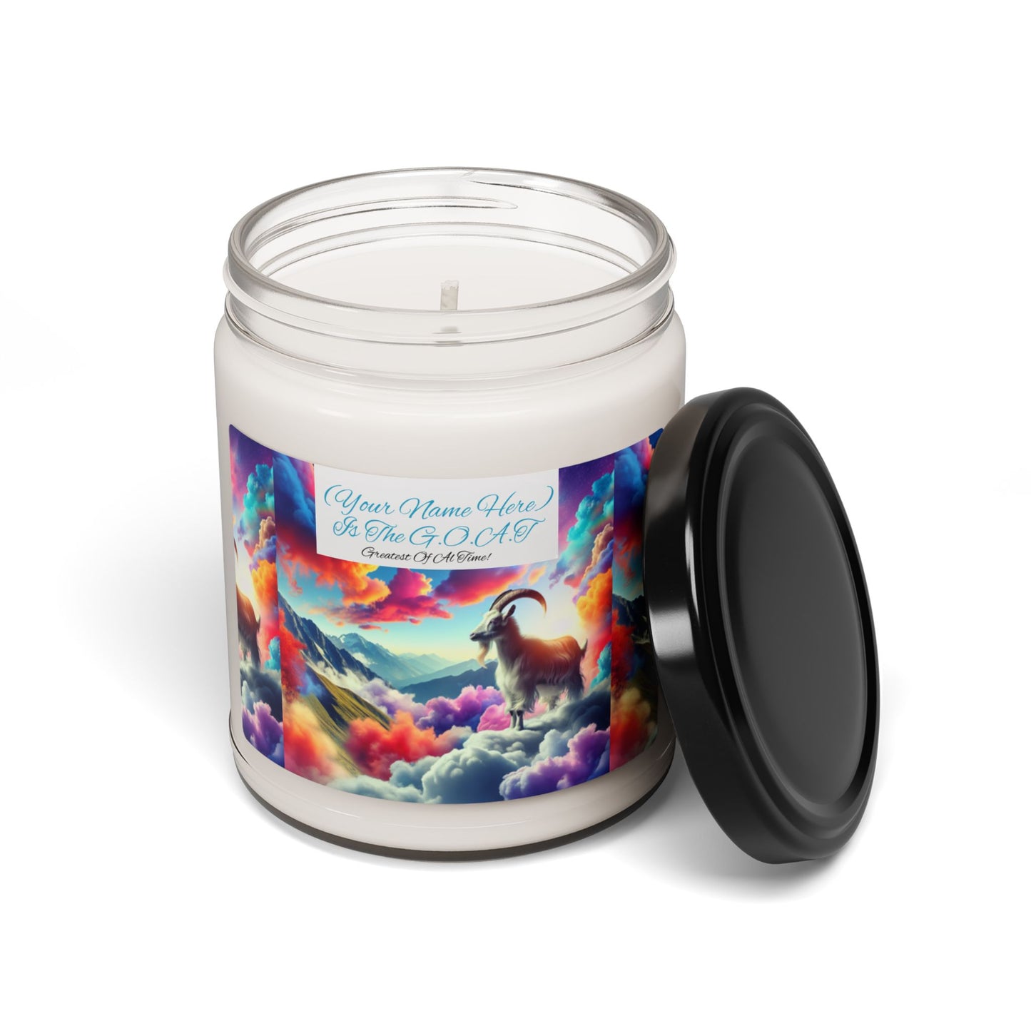 The GOAT Greatest Of All Time Soy Candle - 9oz