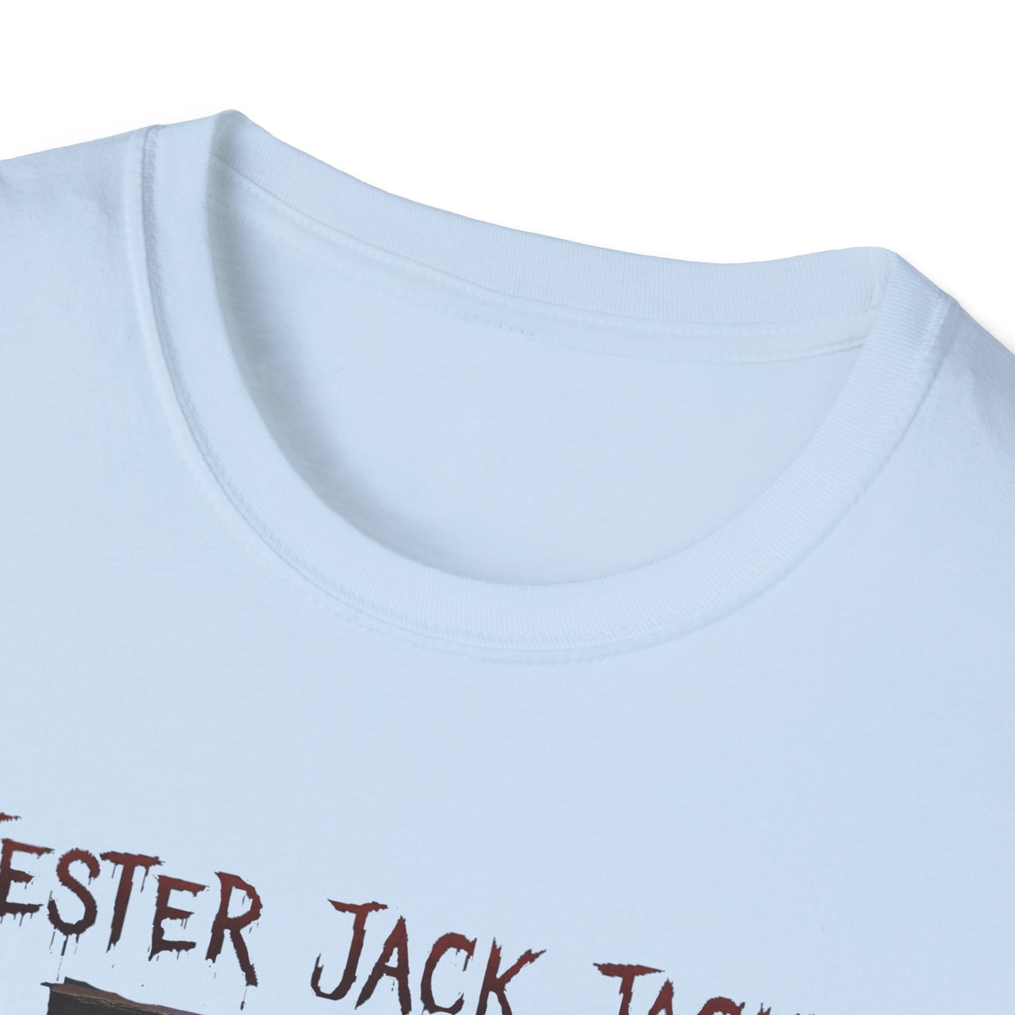 Jester Jack Jackyl Creepy Clown Graphic T-Shirt, Perfect for Halloween, Horror Fans, Scary Movie Night, Unisex Gift, Fun Adult Apparel