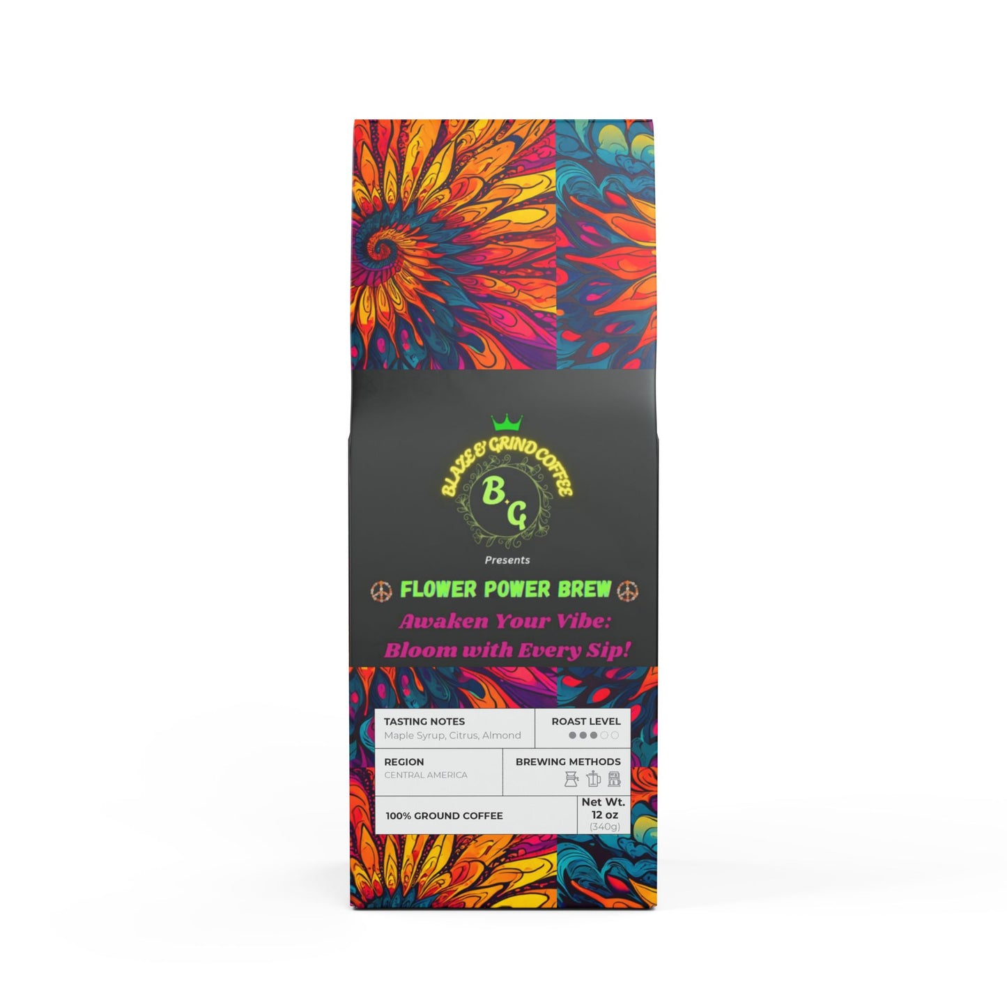 Flower Power Brew Coffee Blend (Medium Roast)