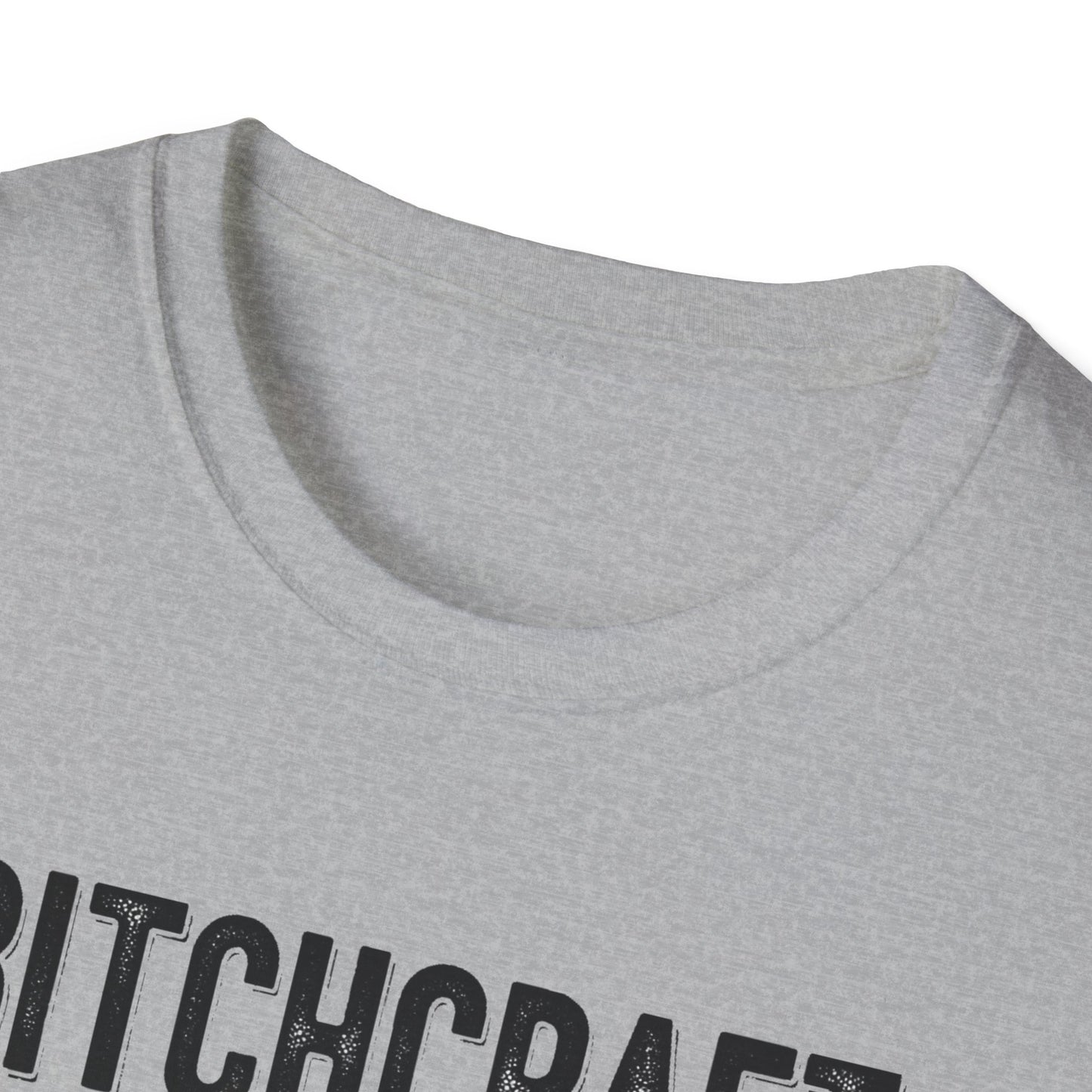 Witchcraft Bitchcraft The Art Of Pissing People Off Unisex T-Shirt | Magic Lover Gift, Halloween Apparel, Art of Spell Casting Tee, Mystical Fashion
