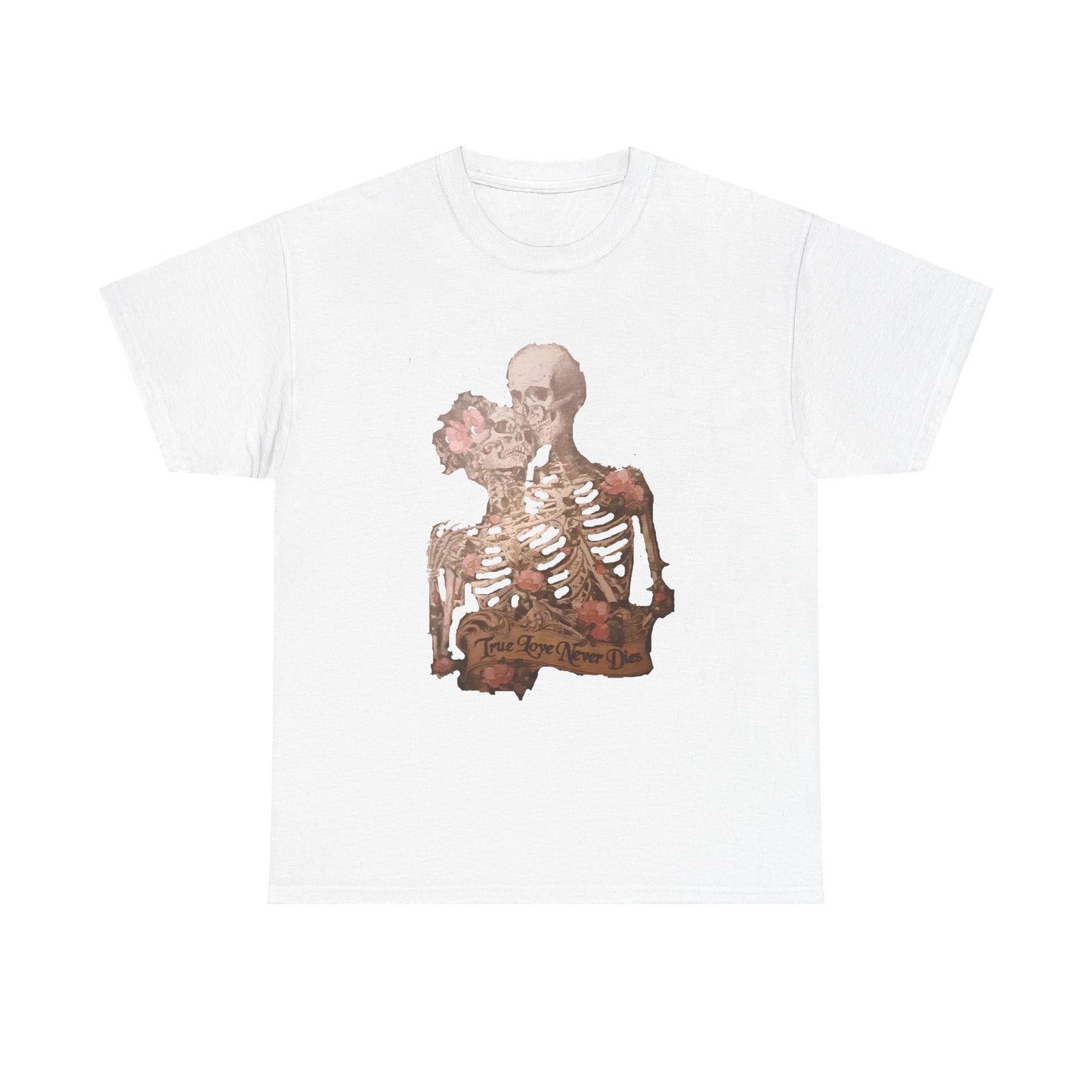 True Love Never Dies Unisex Heavy Cotton Tee - S-Mart Shop Smart Treasures