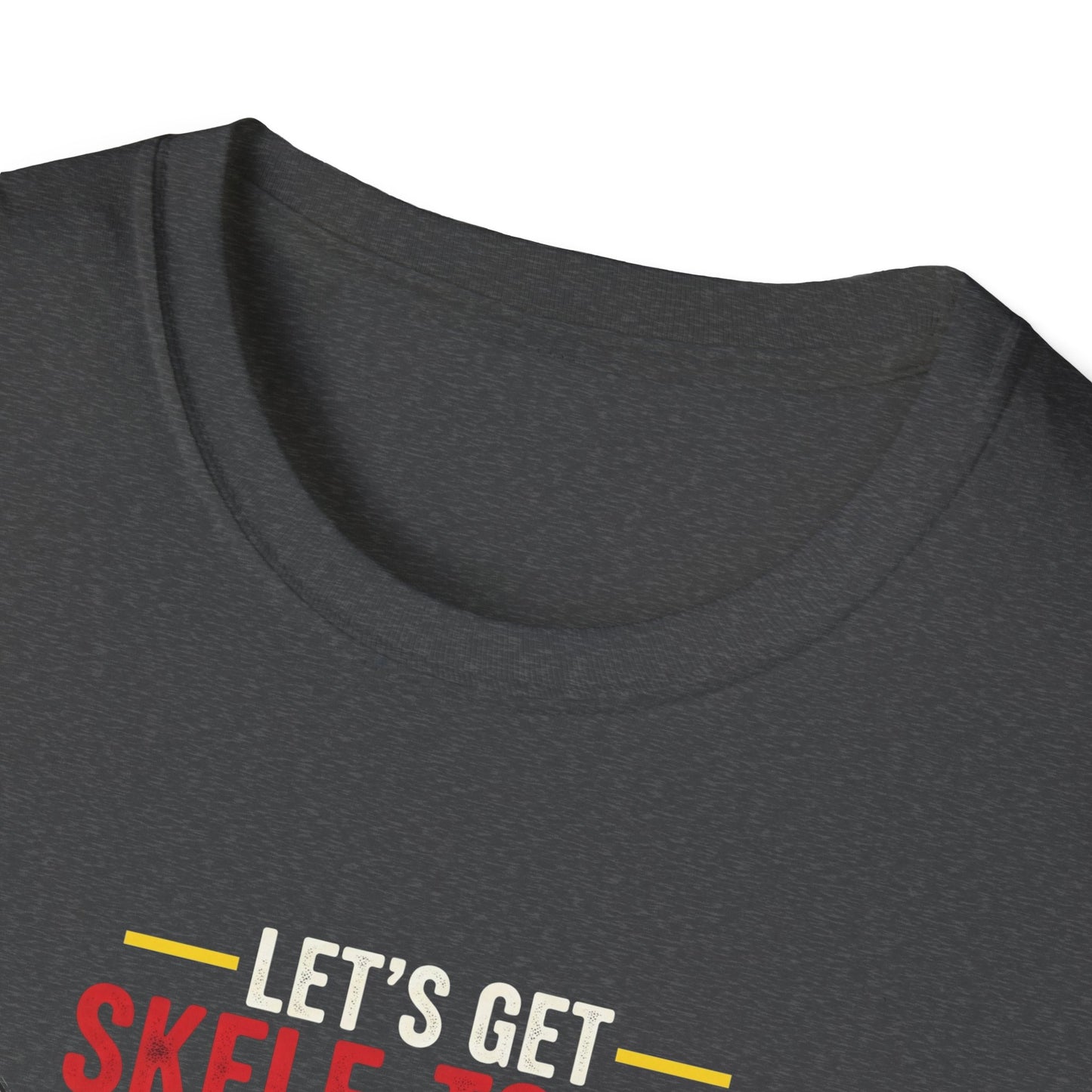 Let's Get Skele-Toned Halloween T-Shirt | Funny Fitness Tee, Unisex Halloween Apparel, Spooky Gym Shirt, Skeleton Workout Top, Unique Gift
