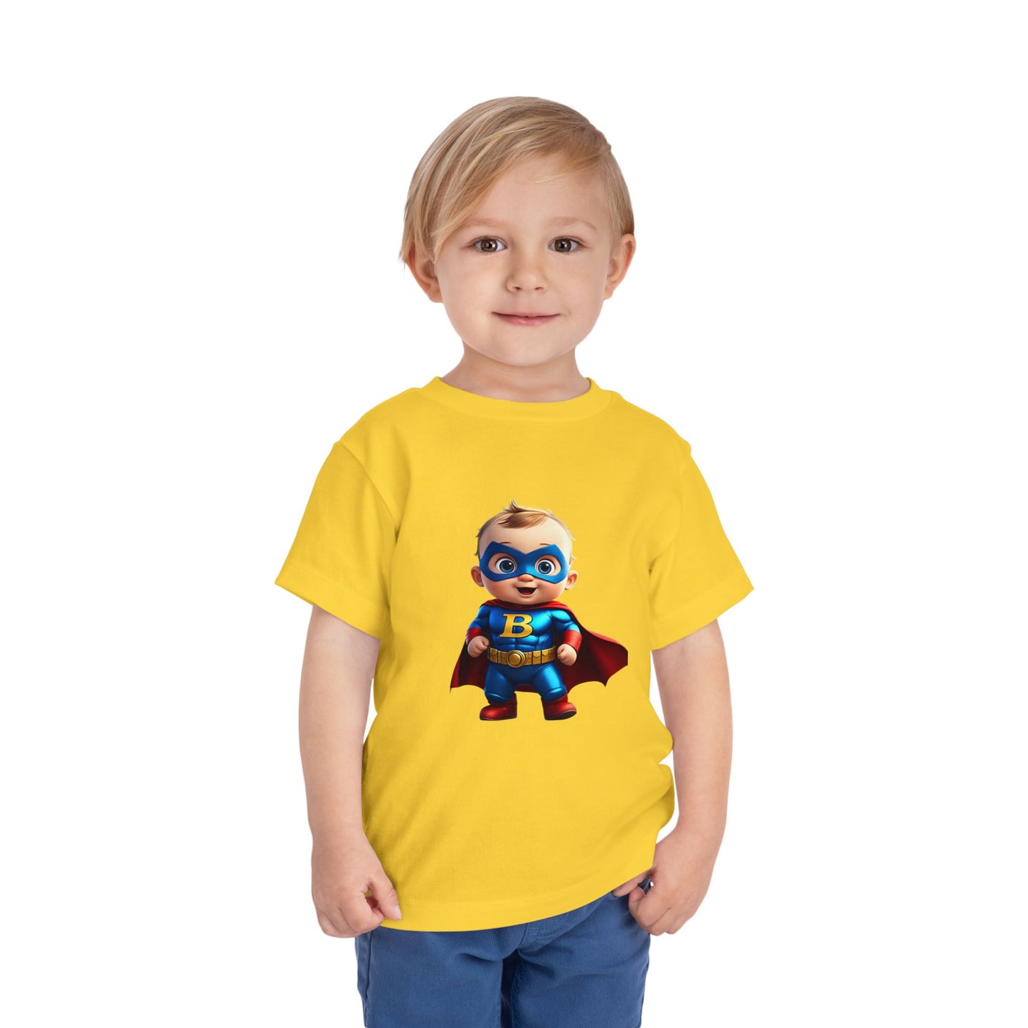 Toddler Super Kid Tee - Cute Kids Short Sleeve Shirt for Playful Adventures