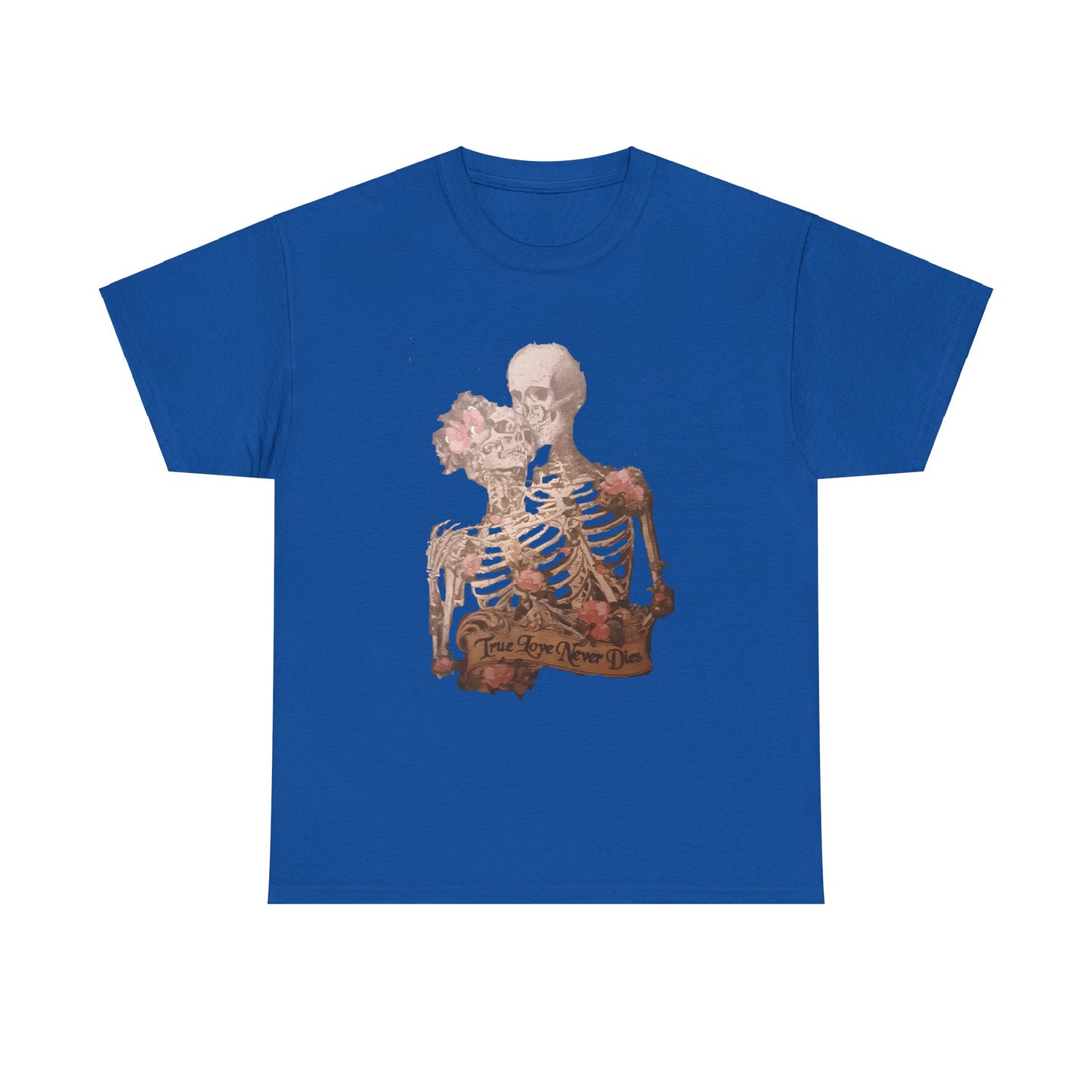 True Love Never Dies Unisex Heavy Cotton Tee - S-Mart Shop Smart Treasures
