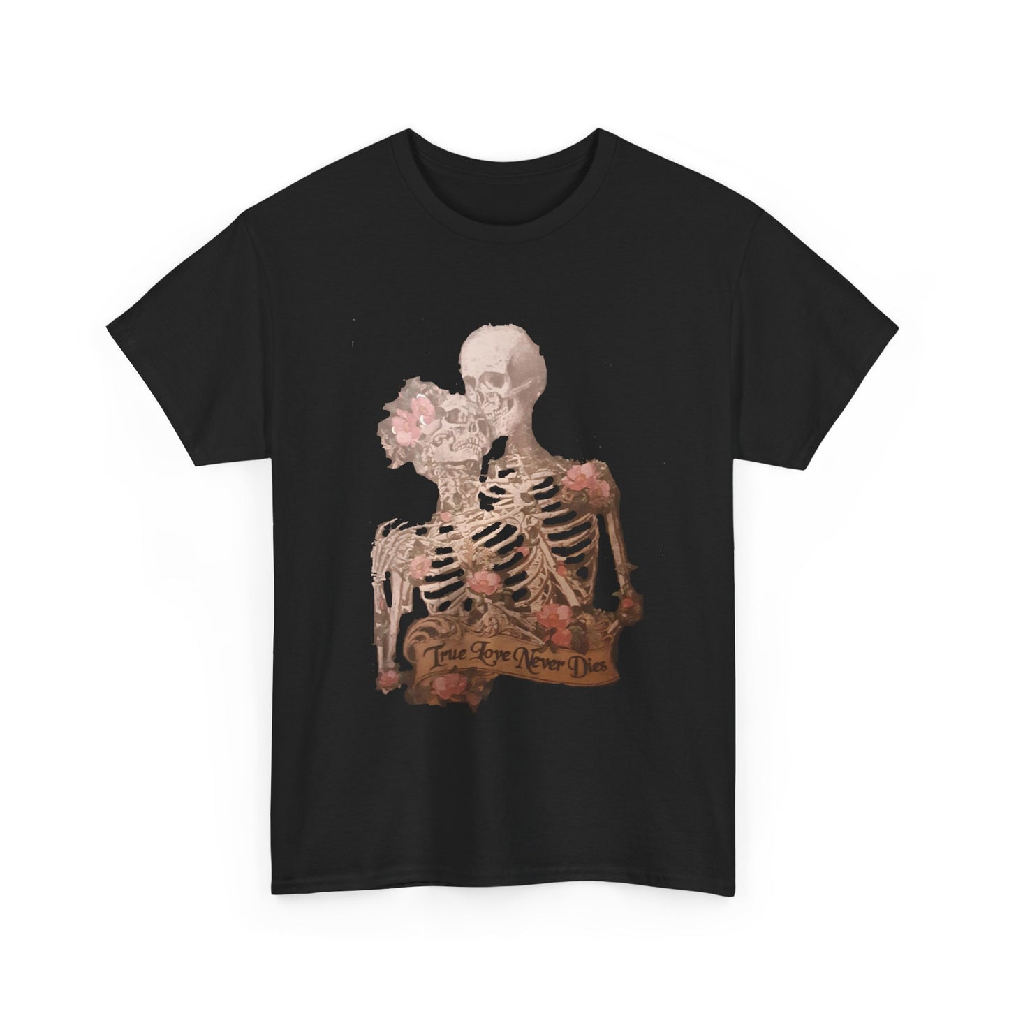 True Love Never Dies Unisex Heavy Cotton Tee - S-Mart Shop Smart Treasures
