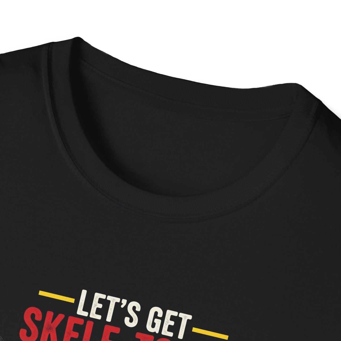 Let's Get Skele-Toned Halloween T-Shirt | Funny Fitness Tee, Unisex Halloween Apparel, Spooky Gym Shirt, Skeleton Workout Top, Unique Gift