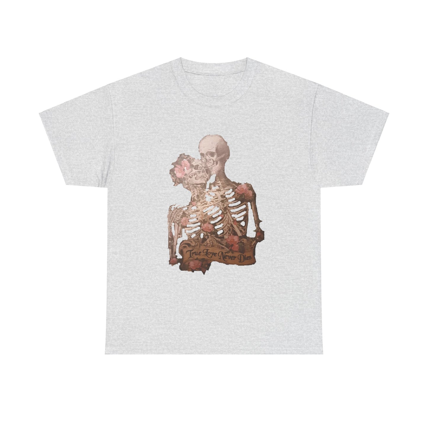 True Love Never Dies Unisex Heavy Cotton Tee - S-Mart Shop Smart Treasures