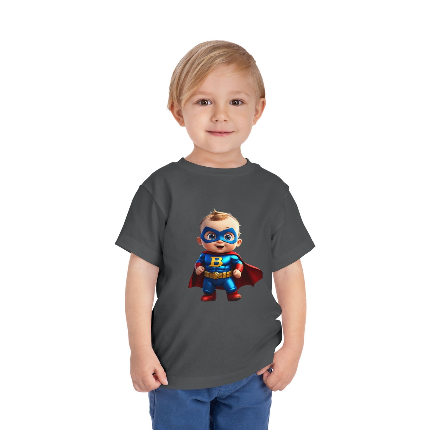 Toddler Super Kid Tee - Cute Kids Short Sleeve Shirt for Playful Adventures