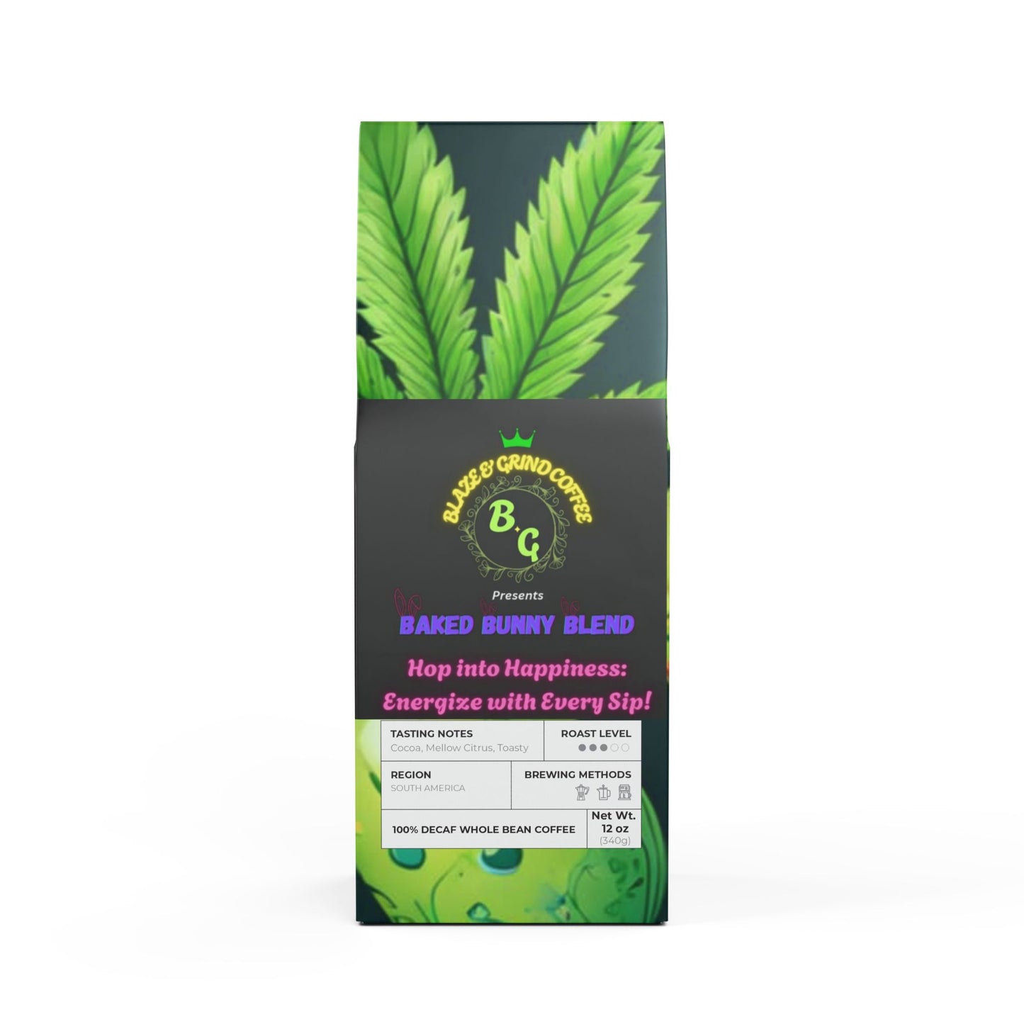 Baked Bunny Blend Decaf Coffee Blend (Medium Roast)