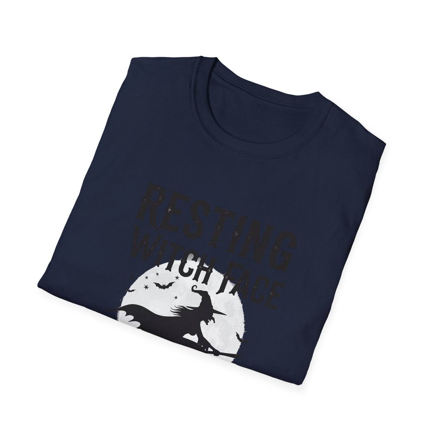 Resting Witch Face Unisex T-Shirt | Funny Halloween Tee, Gift for Witches, Witchy Apparel, Spooky Shirt, October Casual Wear