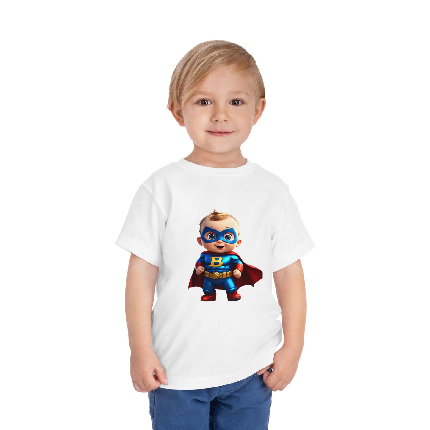 Toddler Super Kid Tee - Cute Kids Short Sleeve Shirt for Playful Adventures