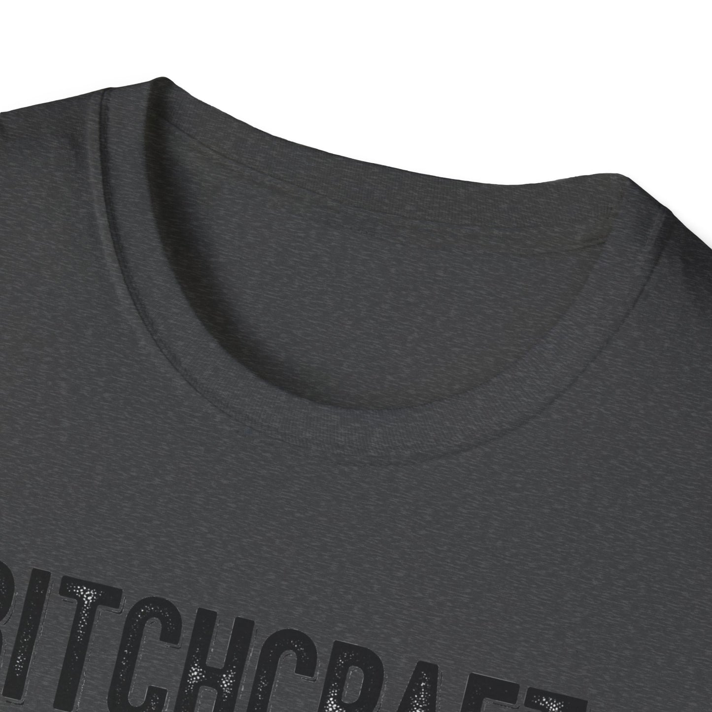 Witchcraft Bitchcraft The Art Of Pissing People Off Unisex T-Shirt | Magic Lover Gift, Halloween Apparel, Art of Spell Casting Tee, Mystical Fashion