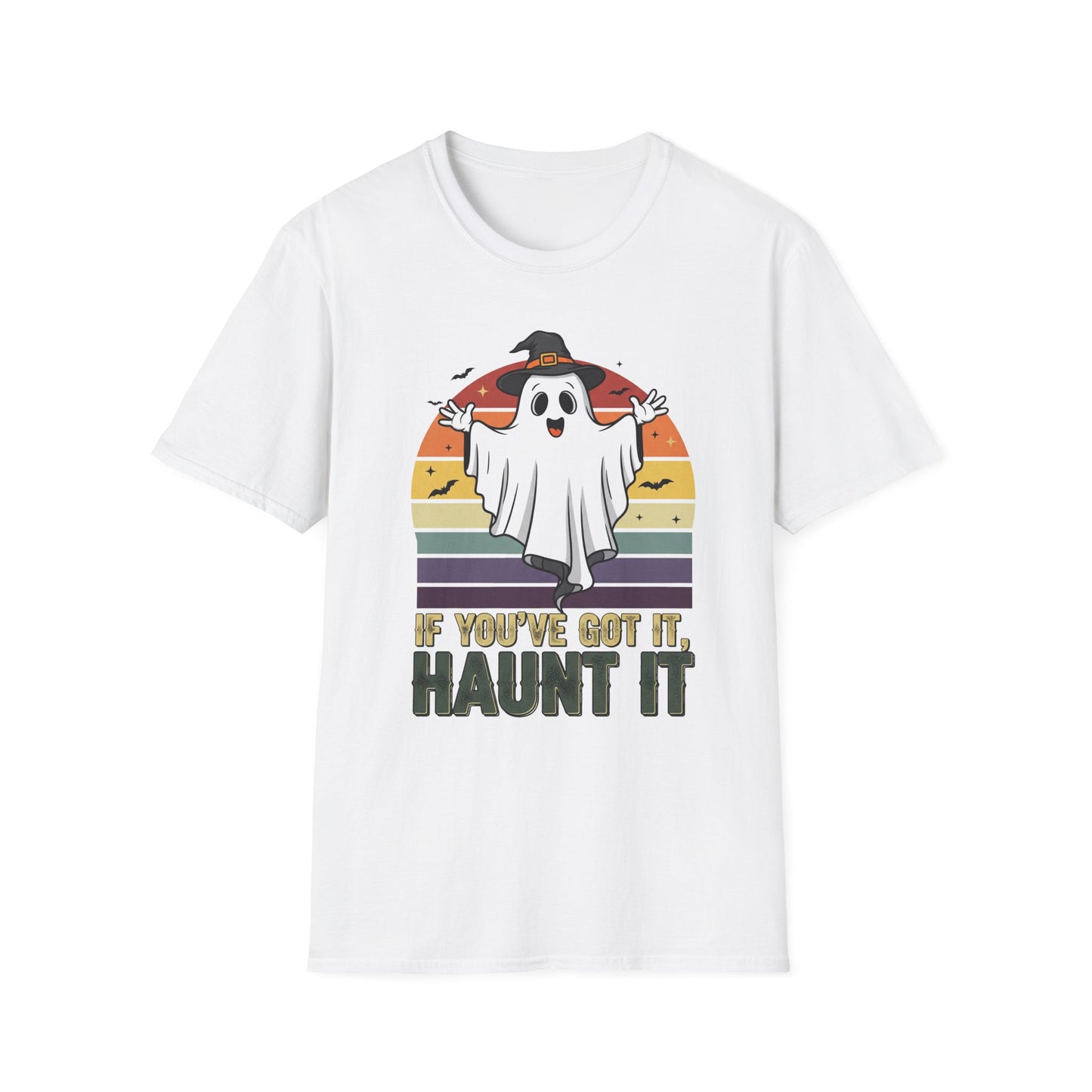 Spooky Ghost If You Got It Haunt It T-Shirt, Halloween Tee, Autumn Vibes Shirt, Unisex Graphic Tee, Haunt It Shirt, Ghost Lover Gift
