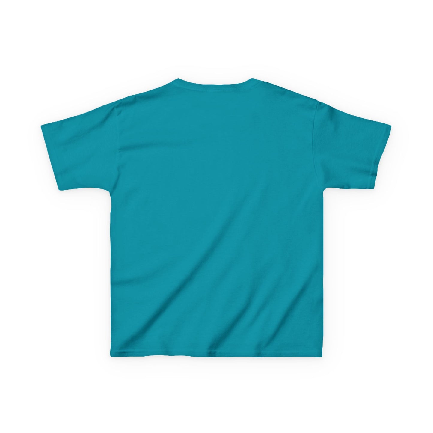Colorful Elephant Kids Heavy Cotton Tee for Playful Adventures