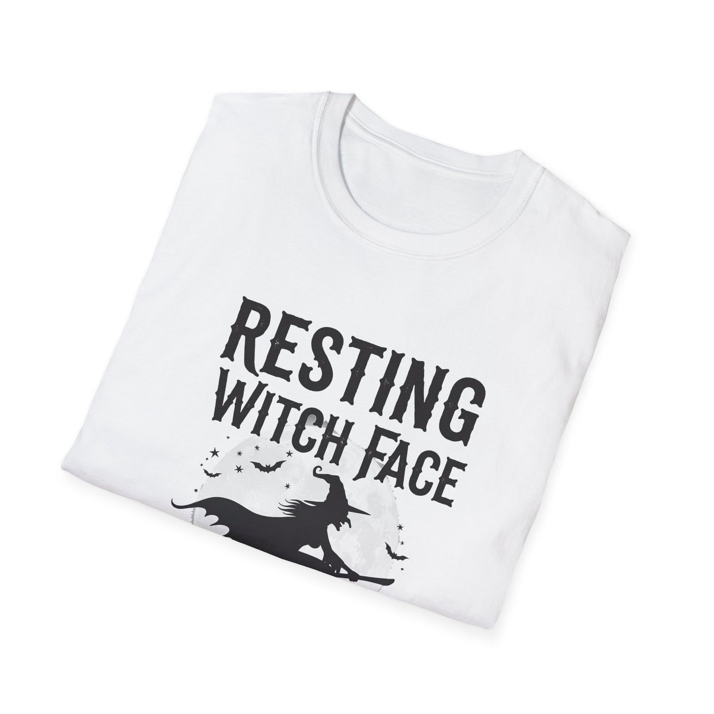 Resting Witch Face Unisex T-Shirt | Funny Halloween Tee, Gift for Witches, Witchy Apparel, Spooky Shirt, October Casual Wear