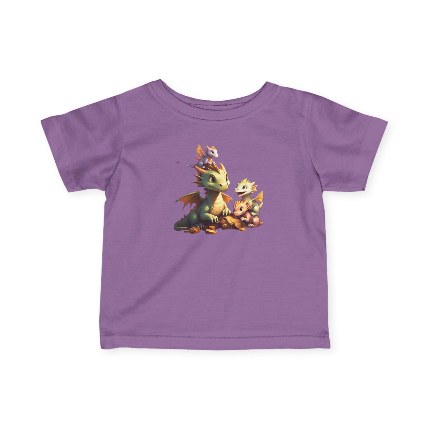 Whimsical Dragon Infant T-Shirt | Cute Baby Tee for Adventurous Kids