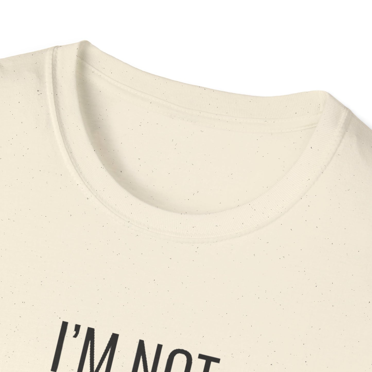 Fun Cat-Themed T-Shirt, I'm Not Superstitious, Halloween Apparel, Gift for Cat Lovers, Quirky Graphic Tee, Everyday Comfort