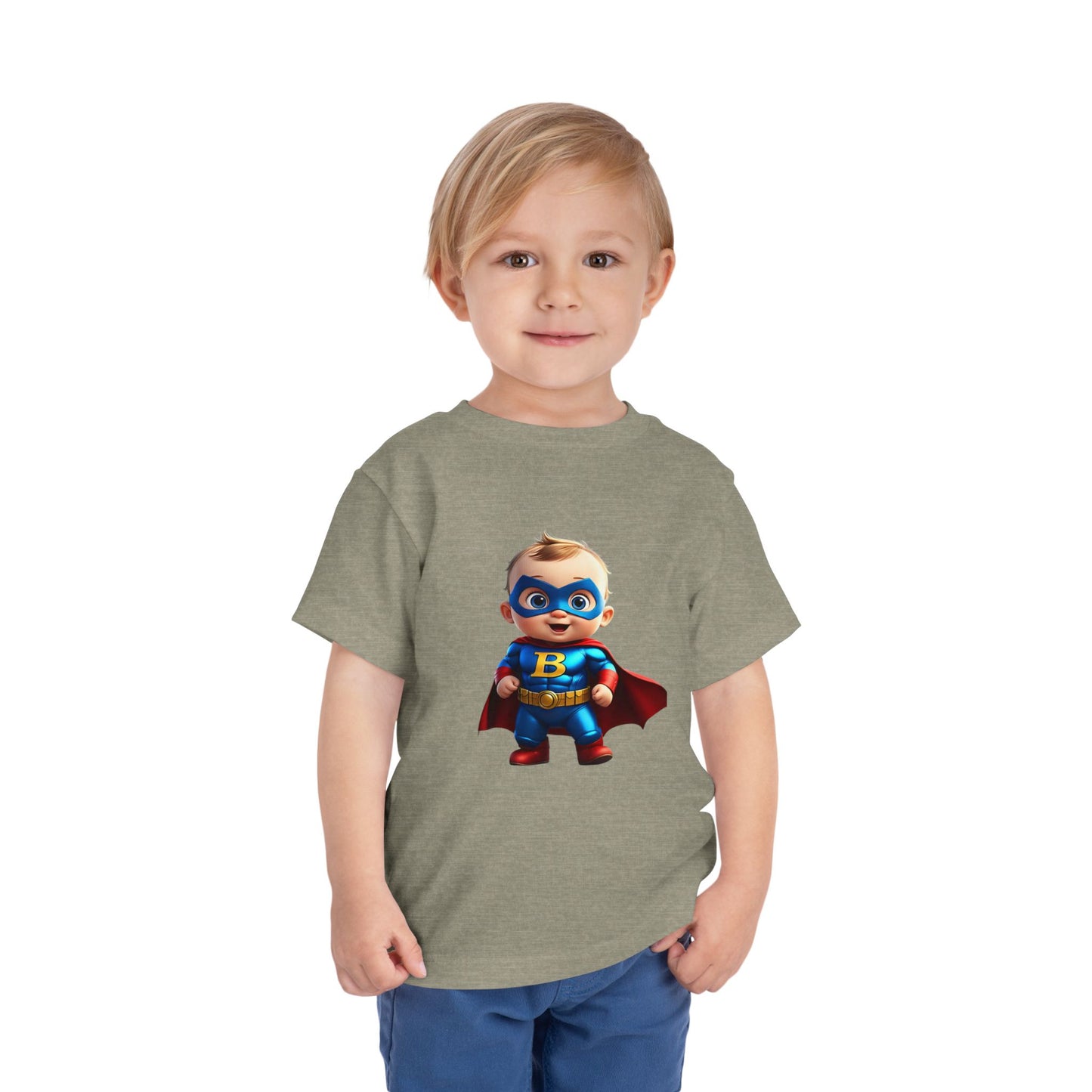 Toddler Super Kid Tee - Cute Kids Short Sleeve Shirt for Playful Adventures
