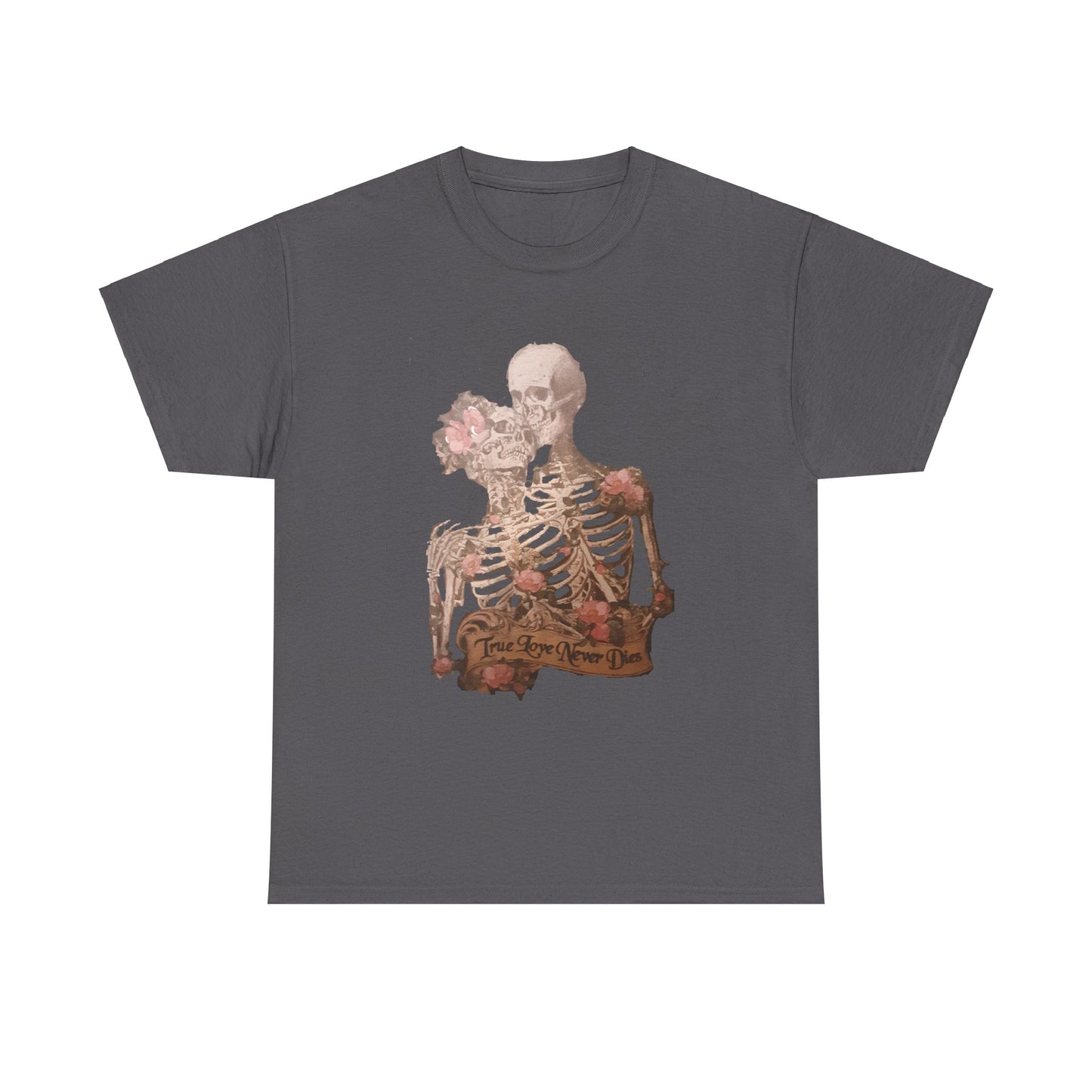 True Love Never Dies Unisex Heavy Cotton Tee - S-Mart Shop Smart Treasures