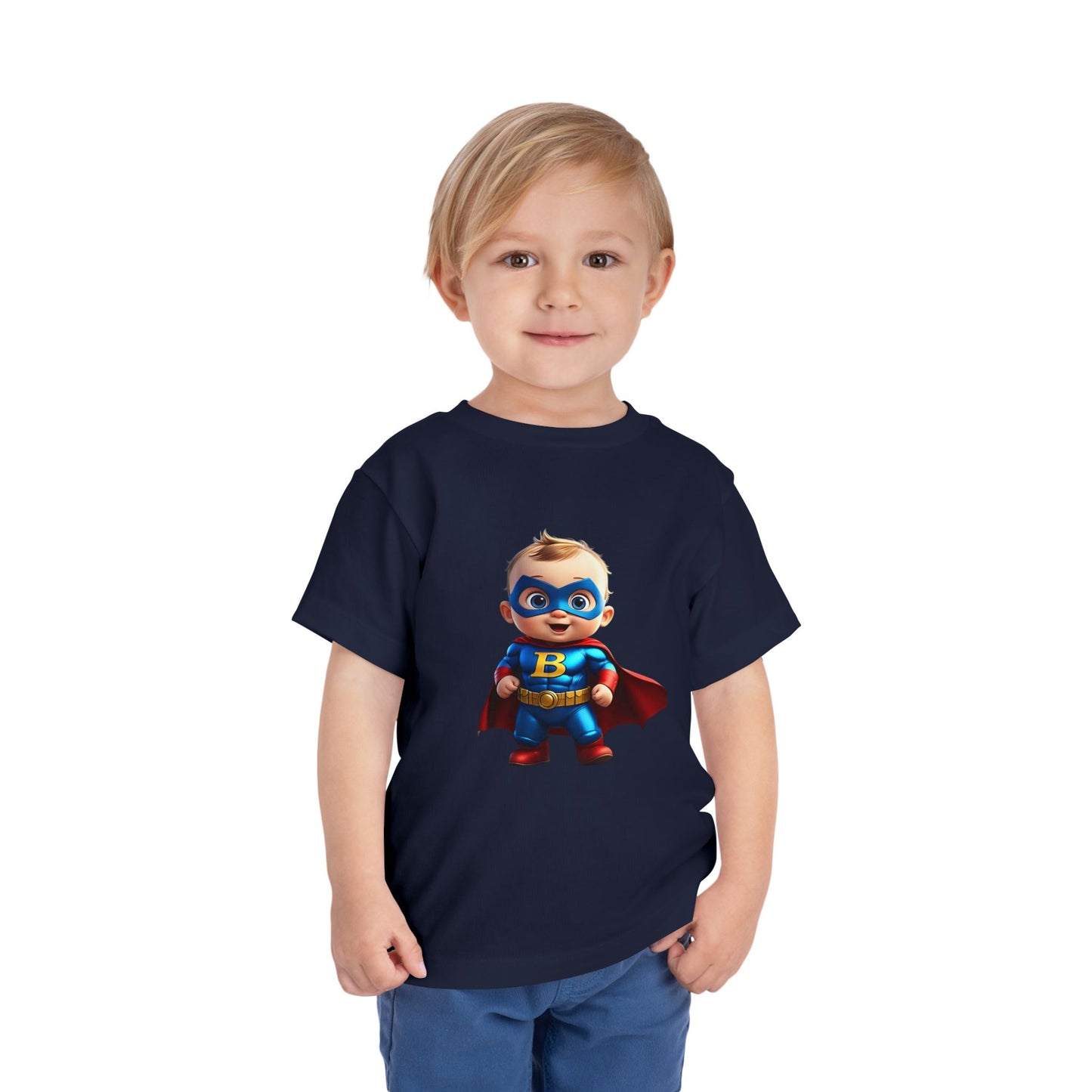 Toddler Super Kid Tee - Cute Kids Short Sleeve Shirt for Playful Adventures