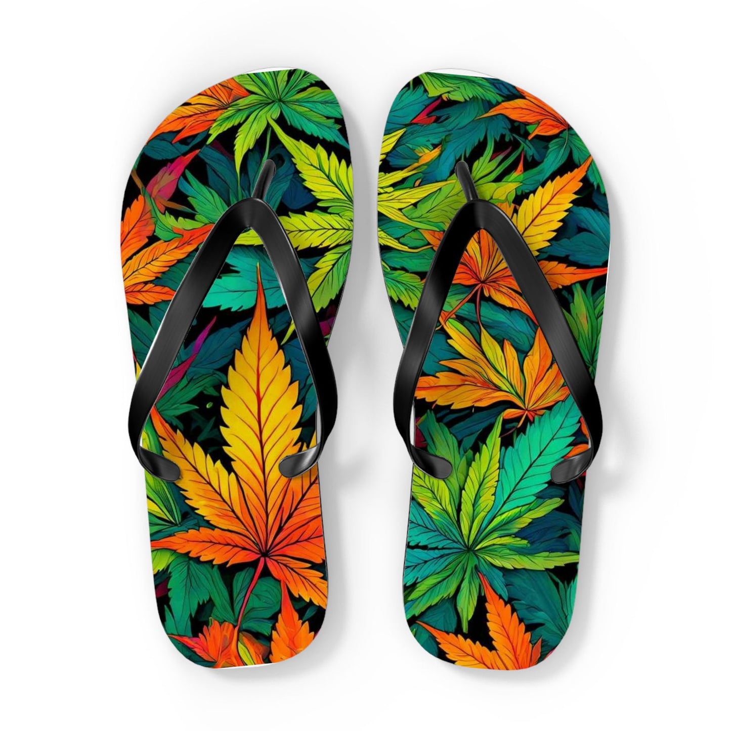 420 Happy Flip Flops - S-Mart Shop Smart Treasures