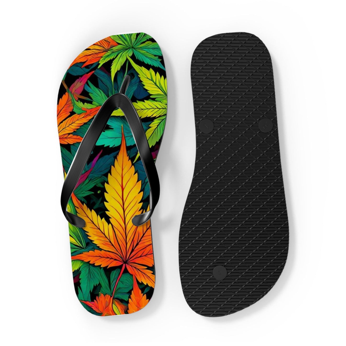 420 Happy Flip Flops - S-Mart Shop Smart Treasures