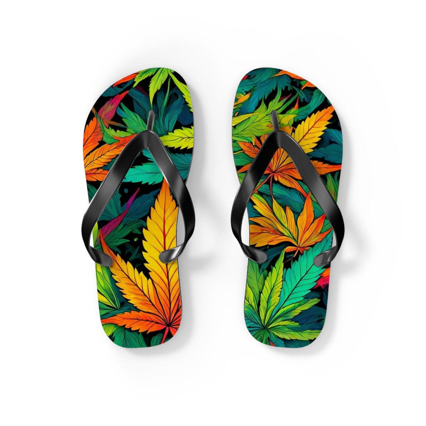 420 Happy Flip Flops - S-Mart Shop Smart Treasures