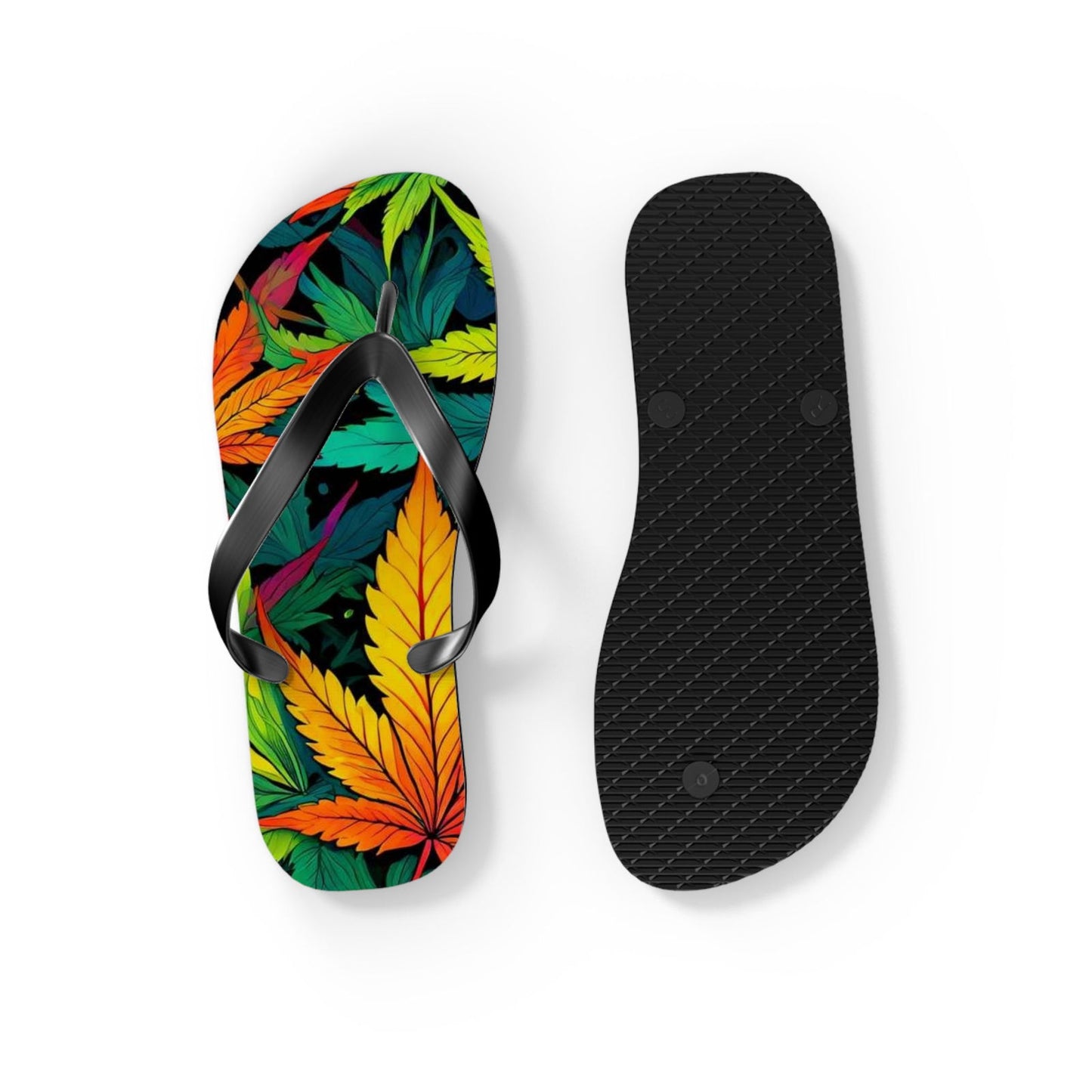 420 Happy Flip Flops - S-Mart Shop Smart Treasures