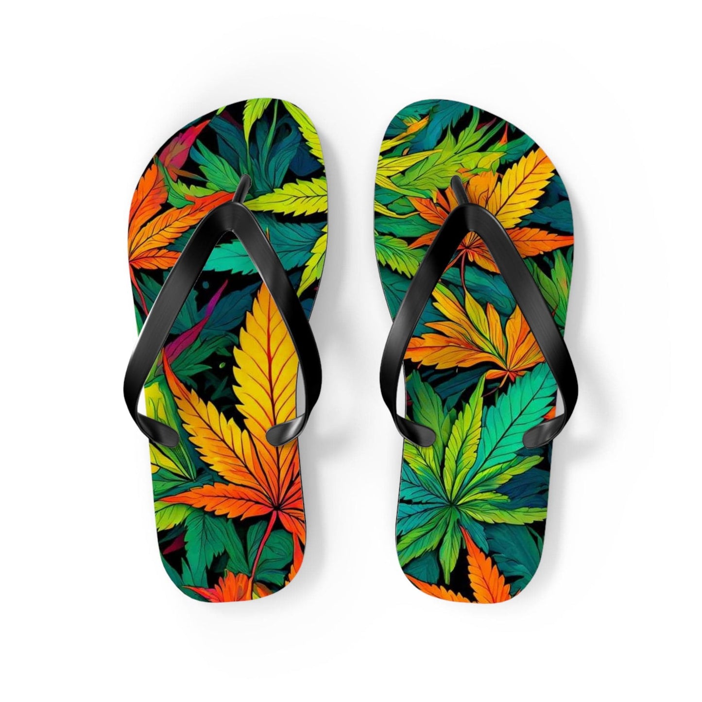 420 Happy Flip Flops - S-Mart Shop Smart Treasures