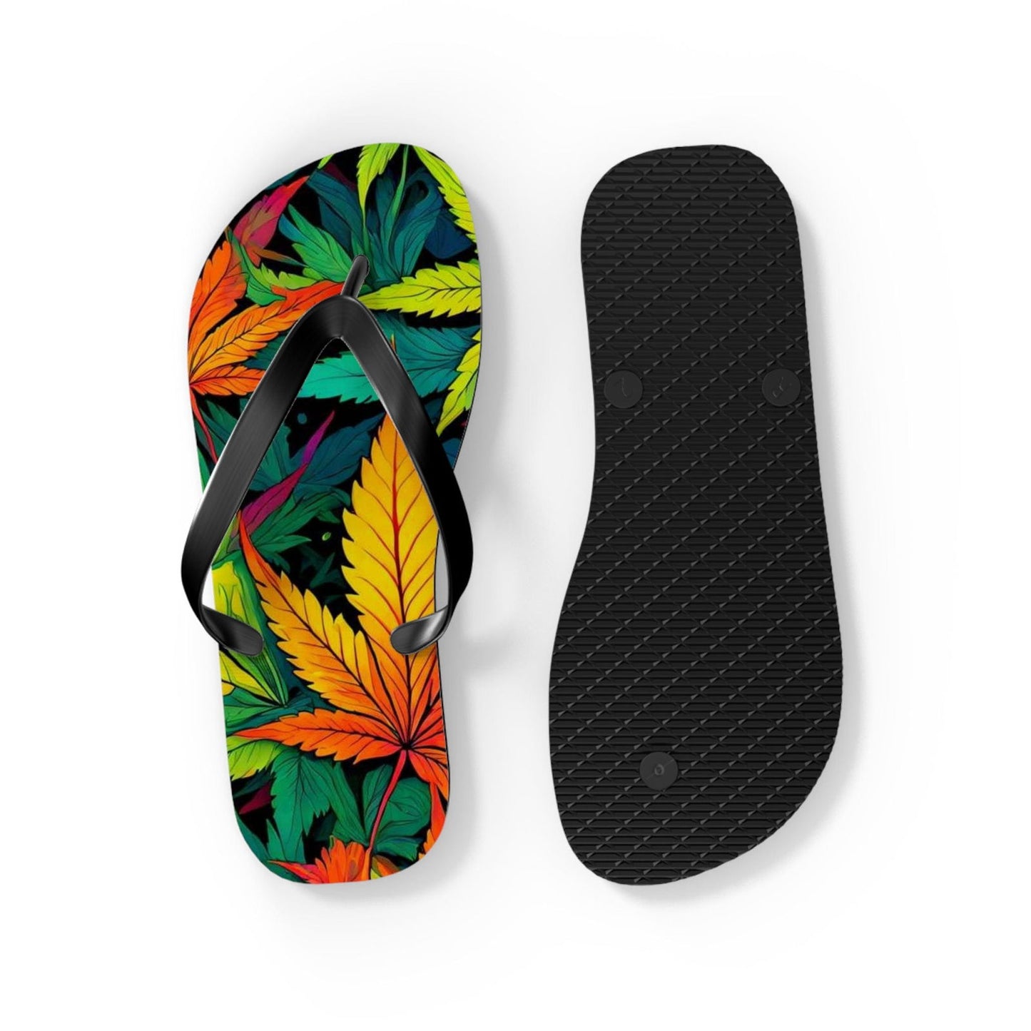 420 Happy Flip Flops - S-Mart Shop Smart Treasures