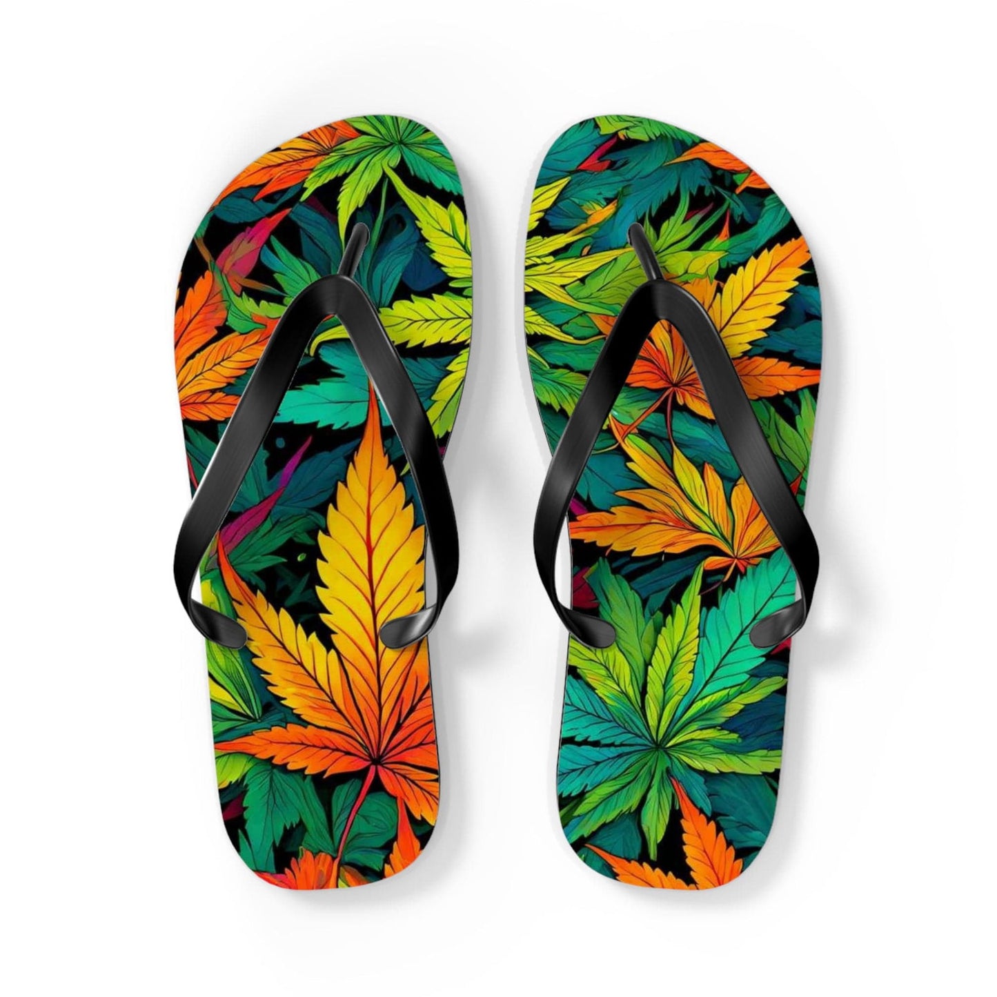 420 Happy Flip Flops - S-Mart Shop Smart Treasures